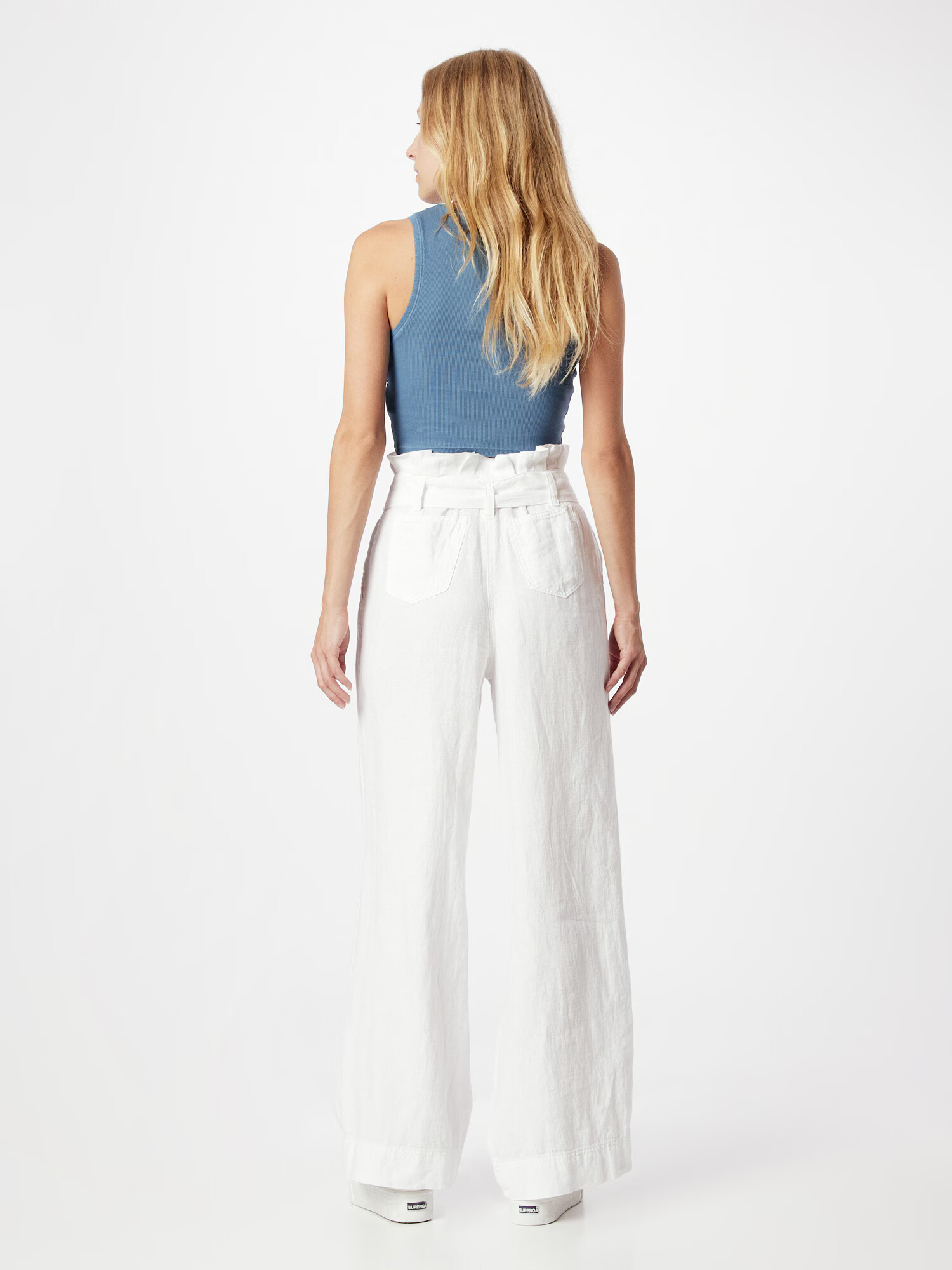 TOPSHOP Pantaloni alb - Pled.ro