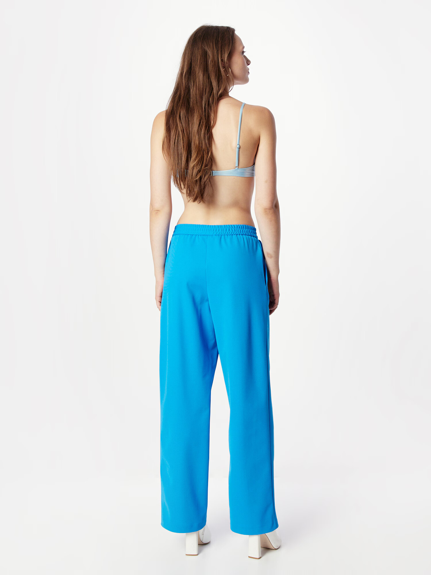 TOPSHOP Pantaloni albastru - Pled.ro