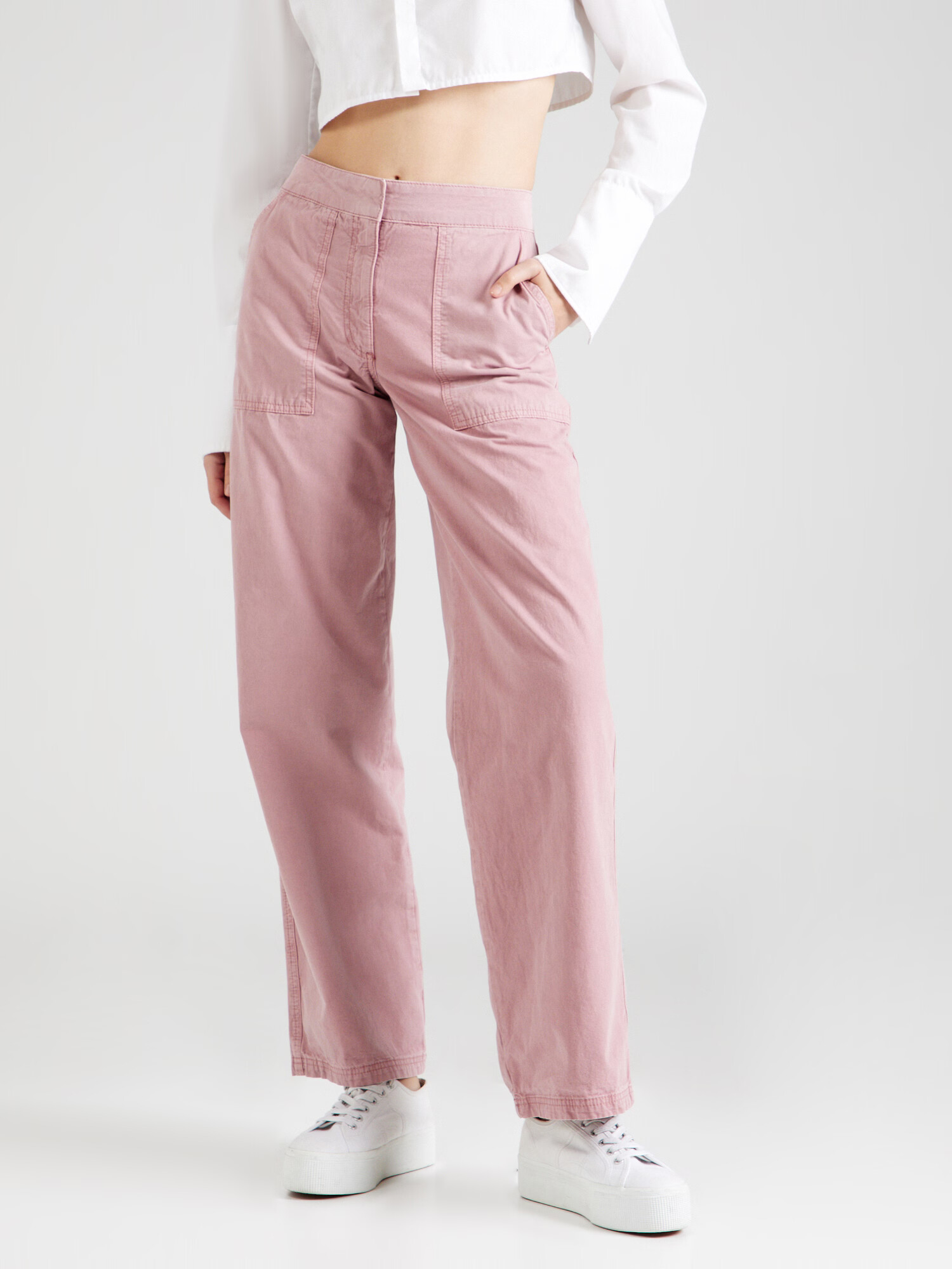 TOPSHOP Pantaloni rosé - Pled.ro