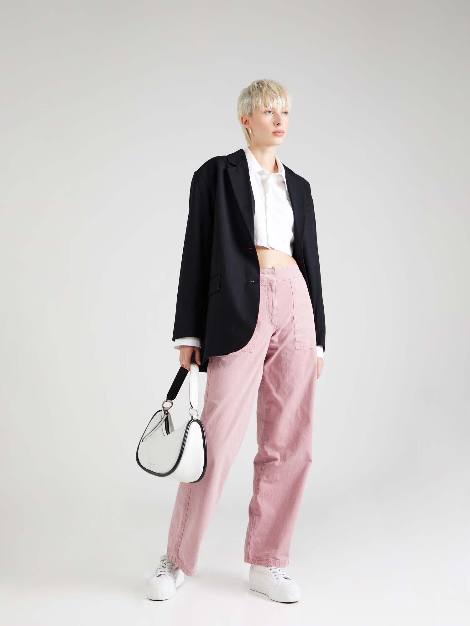 TOPSHOP Pantaloni rosé - Pled.ro