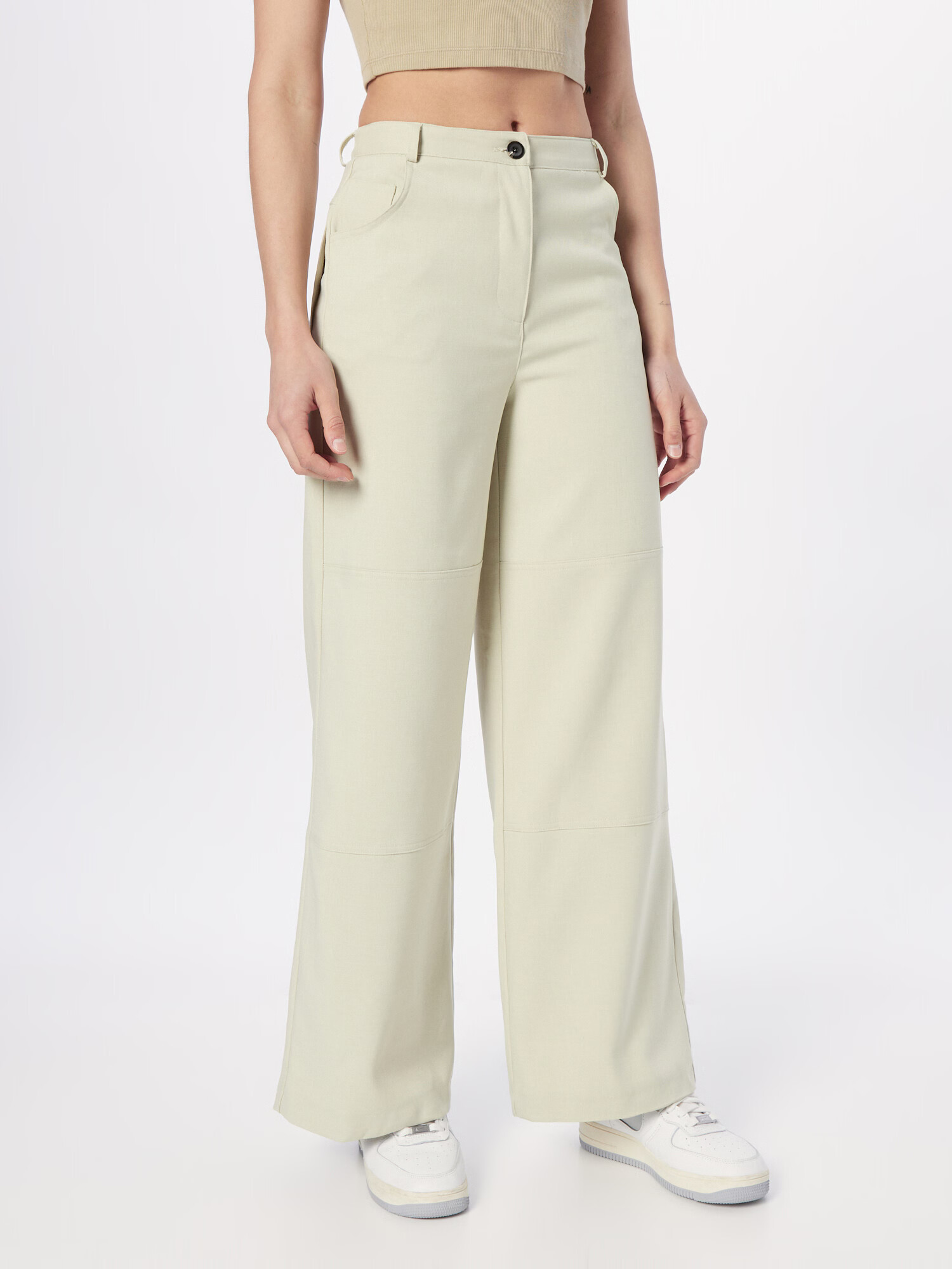 TOPSHOP Pantaloni verde pastel - Pled.ro