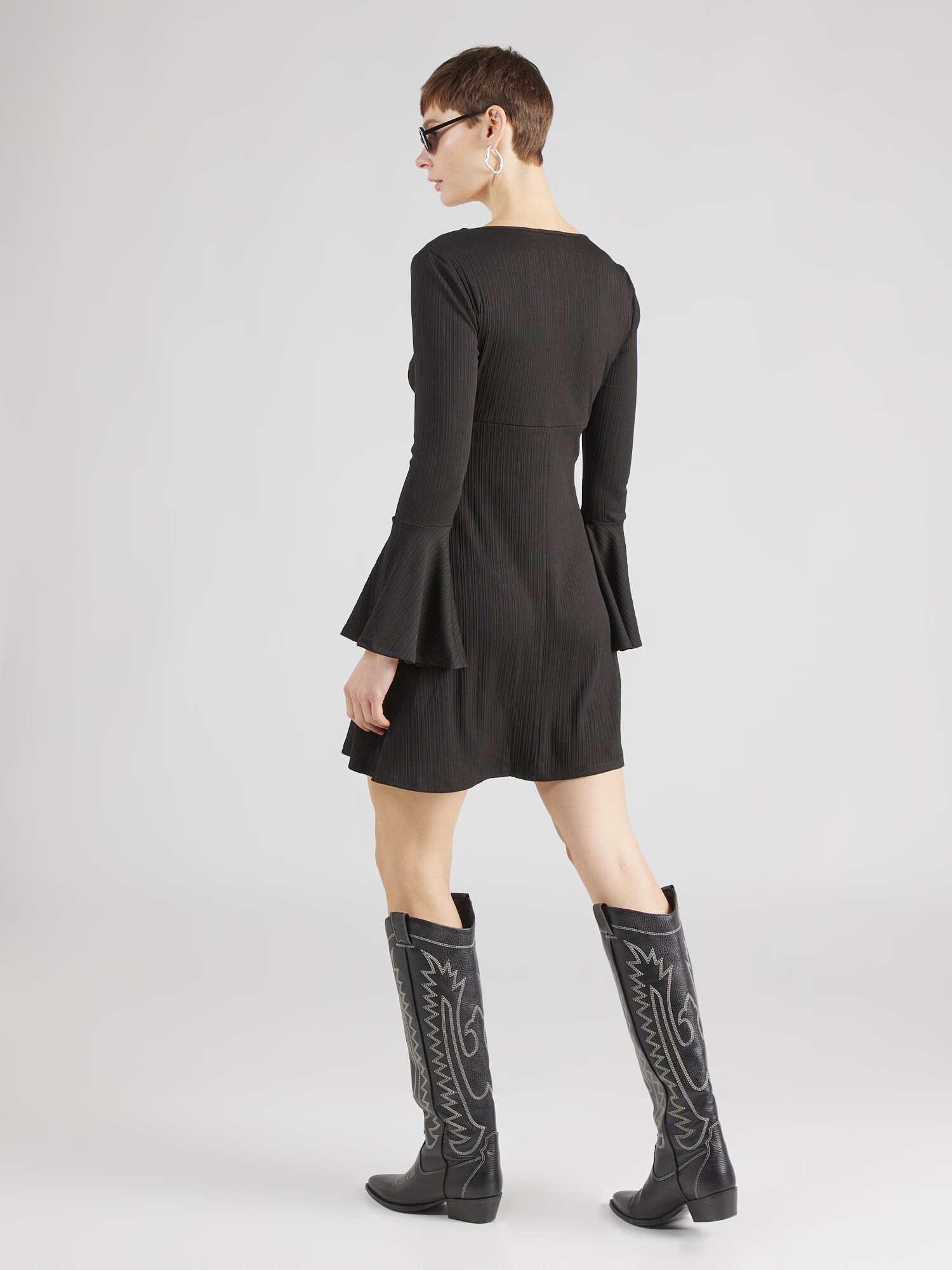 TOPSHOP Rochie 'Tea' negru - Pled.ro