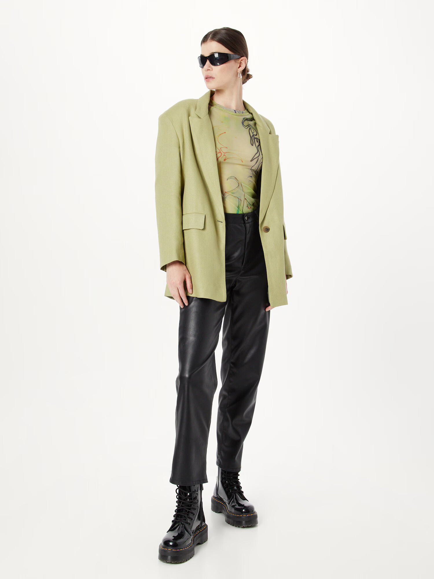 TOPSHOP Sacou verde măr - Pled.ro