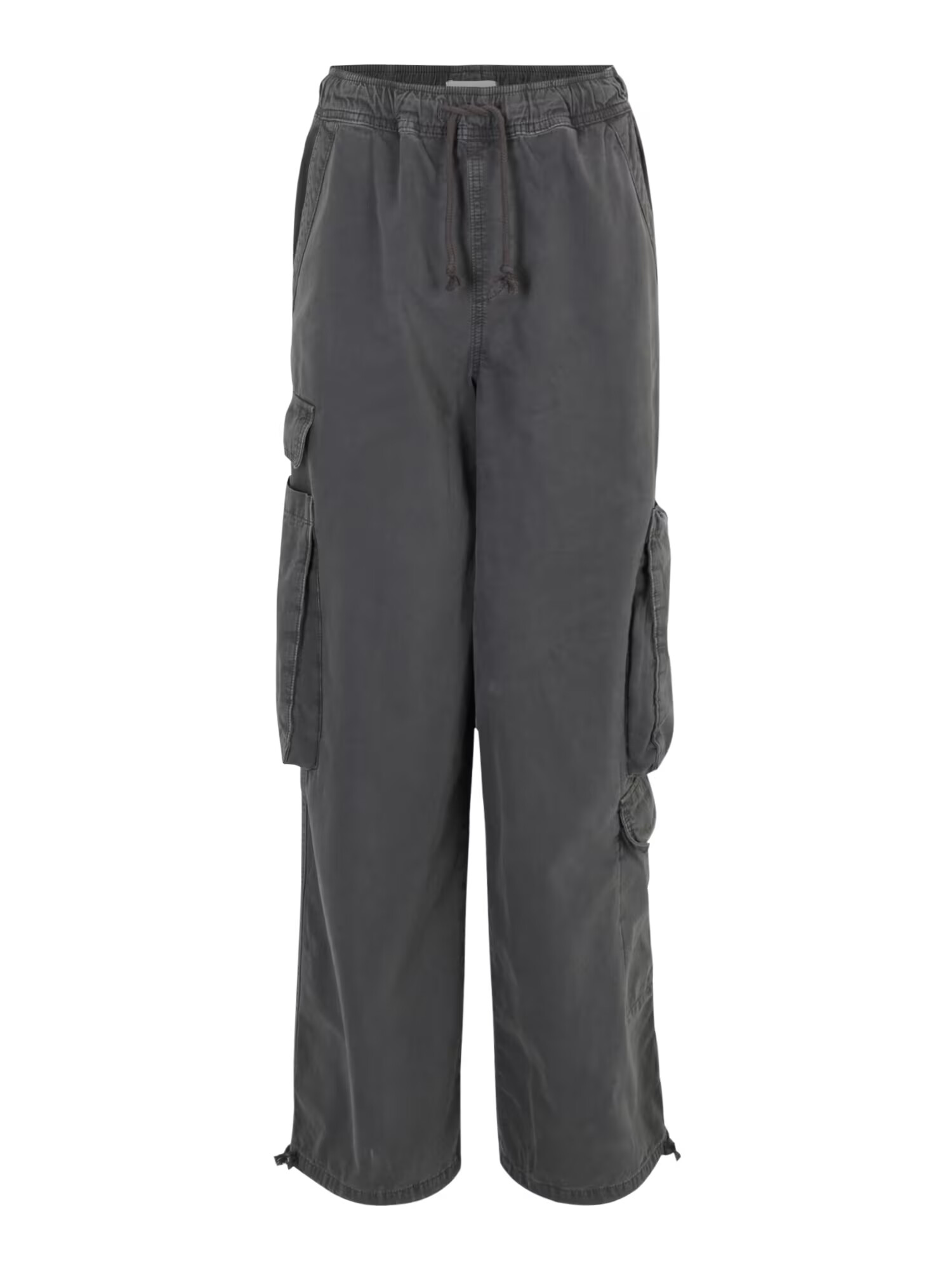 Topshop Tall Pantaloni cu buzunare gri închis - Pled.ro