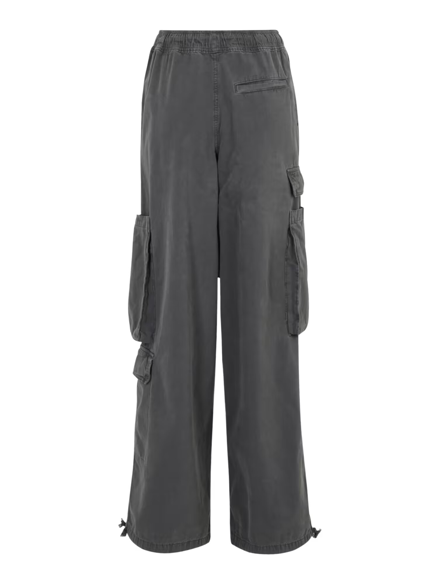 Topshop Tall Pantaloni cu buzunare gri închis - Pled.ro