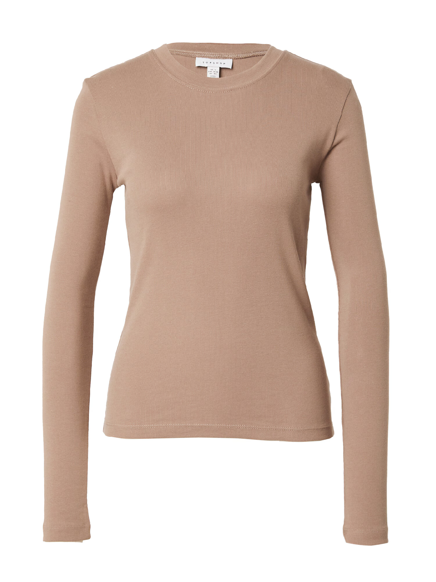 TOPSHOP Tricou maro deschis - Pled.ro