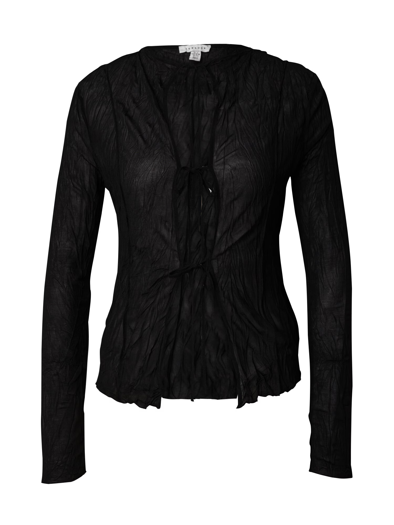 TOPSHOP Tricou negru - Pled.ro