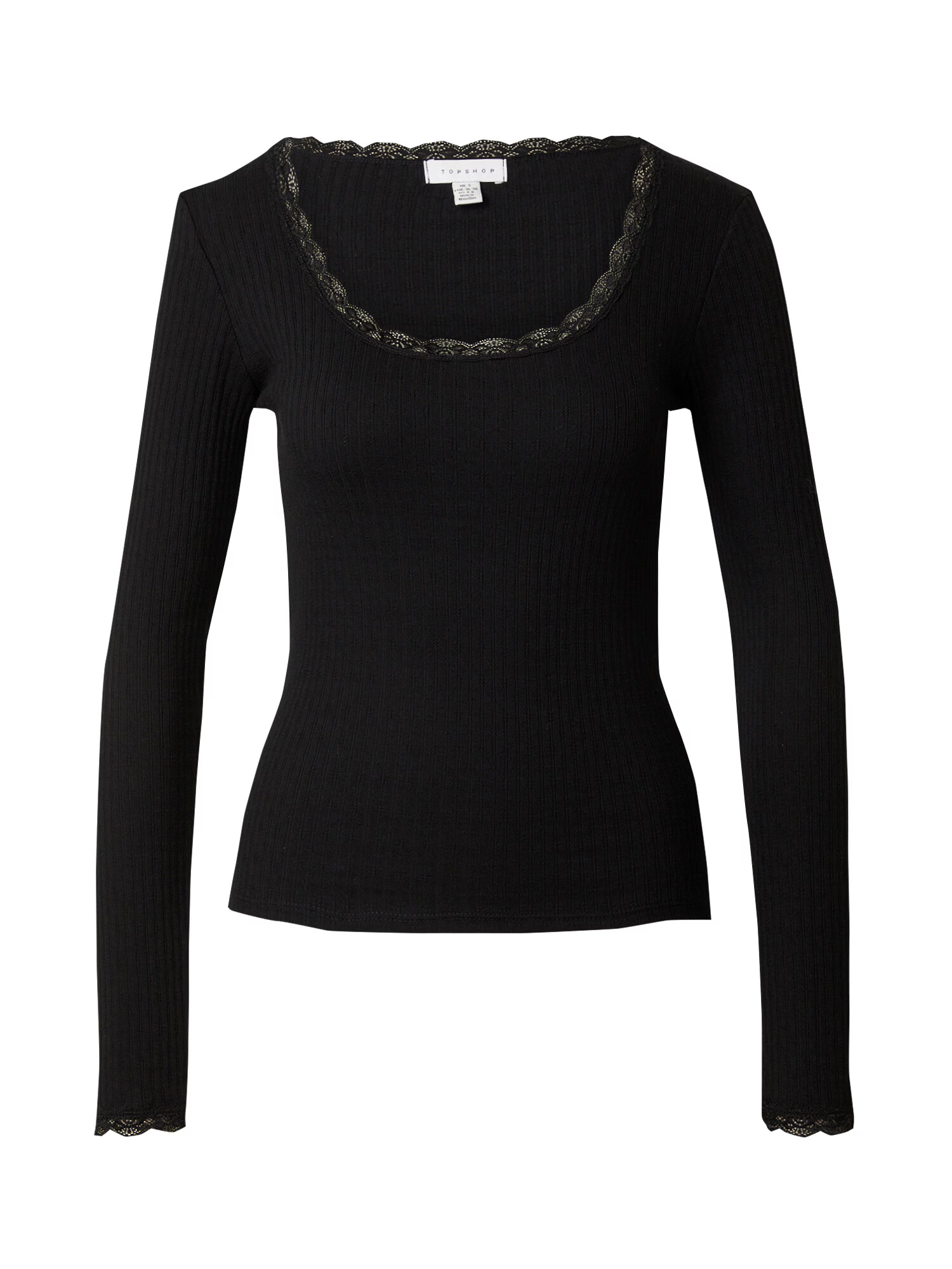 TOPSHOP Tricou negru - Pled.ro