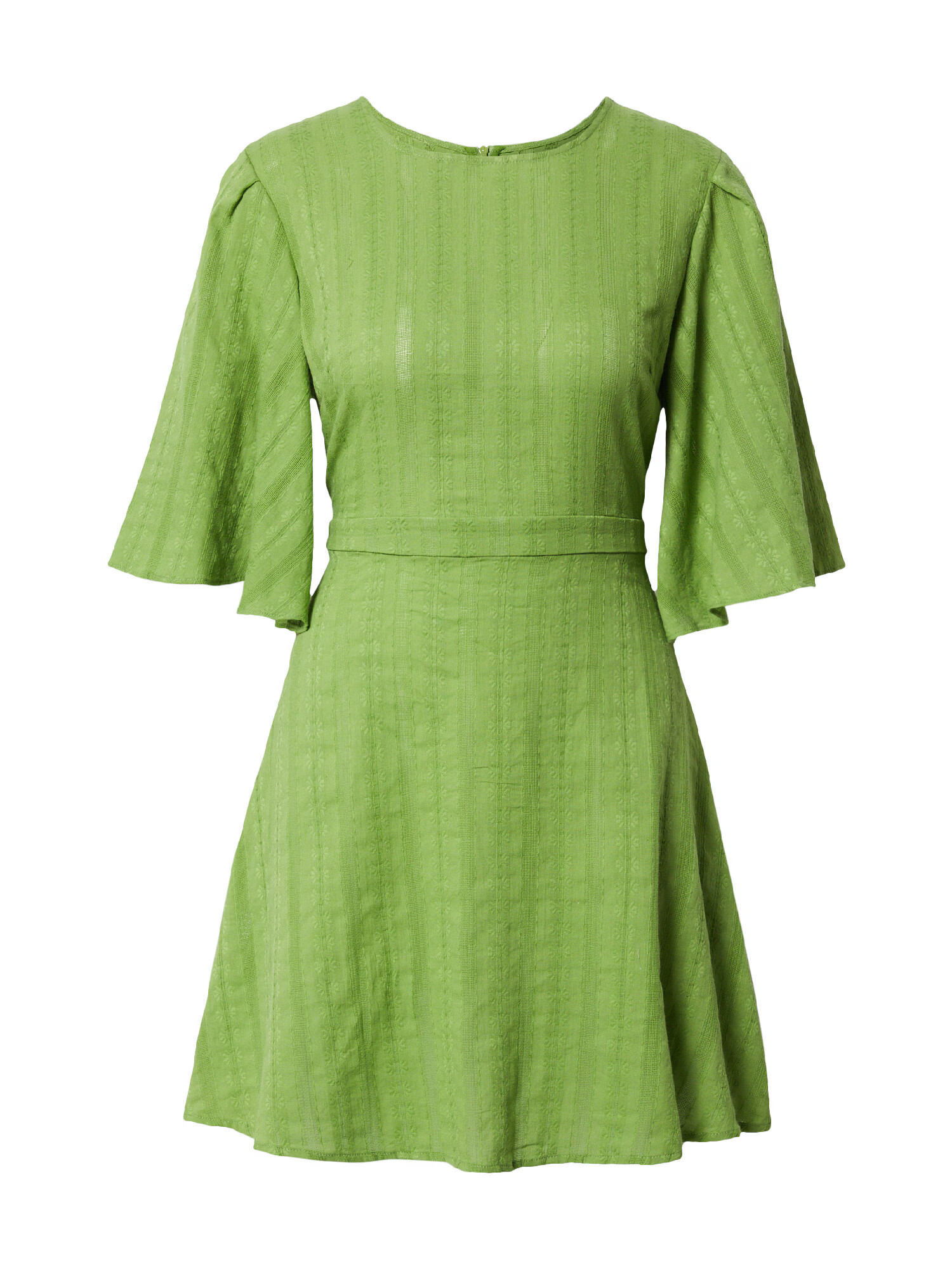 Traffic People Rochie verde kiwi - Pled.ro