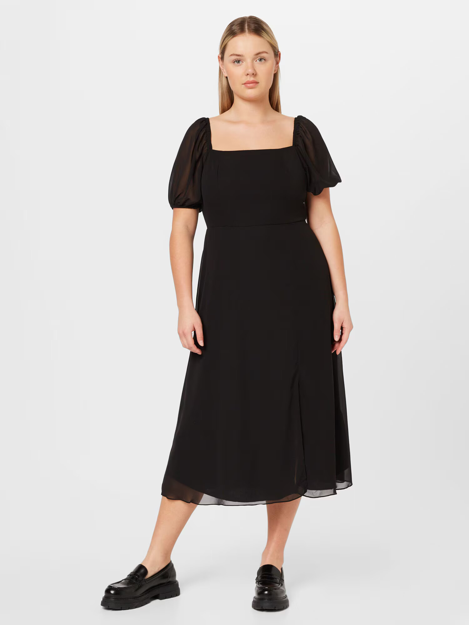 Trendyol Curve Rochie negru - Pled.ro