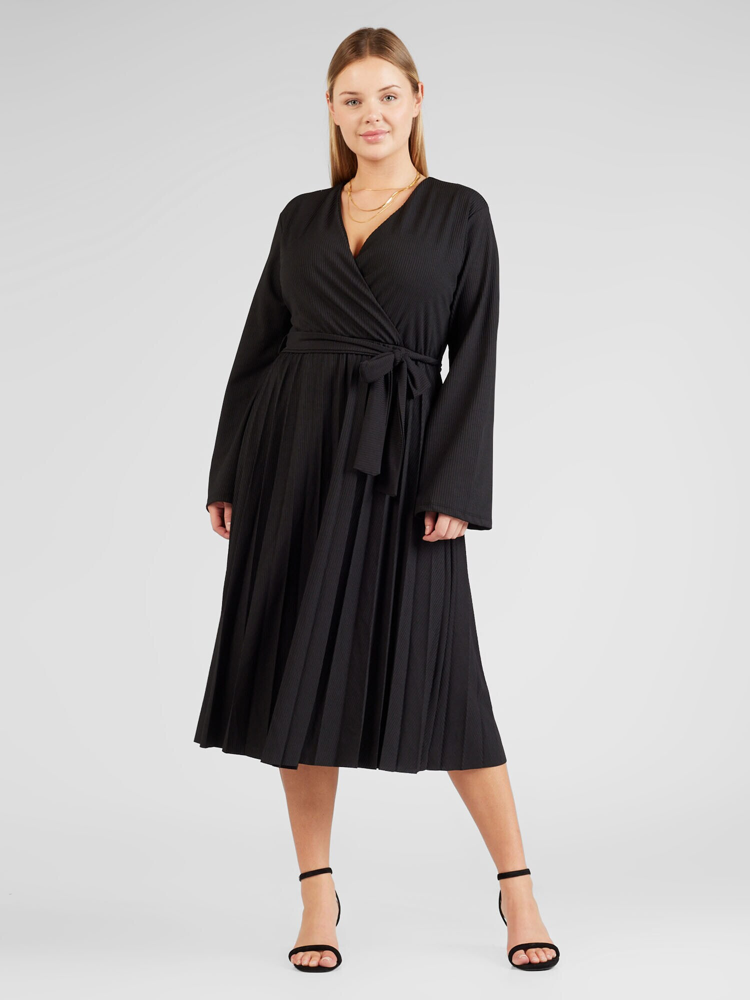 Trendyol Curve Rochie negru - Pled.ro