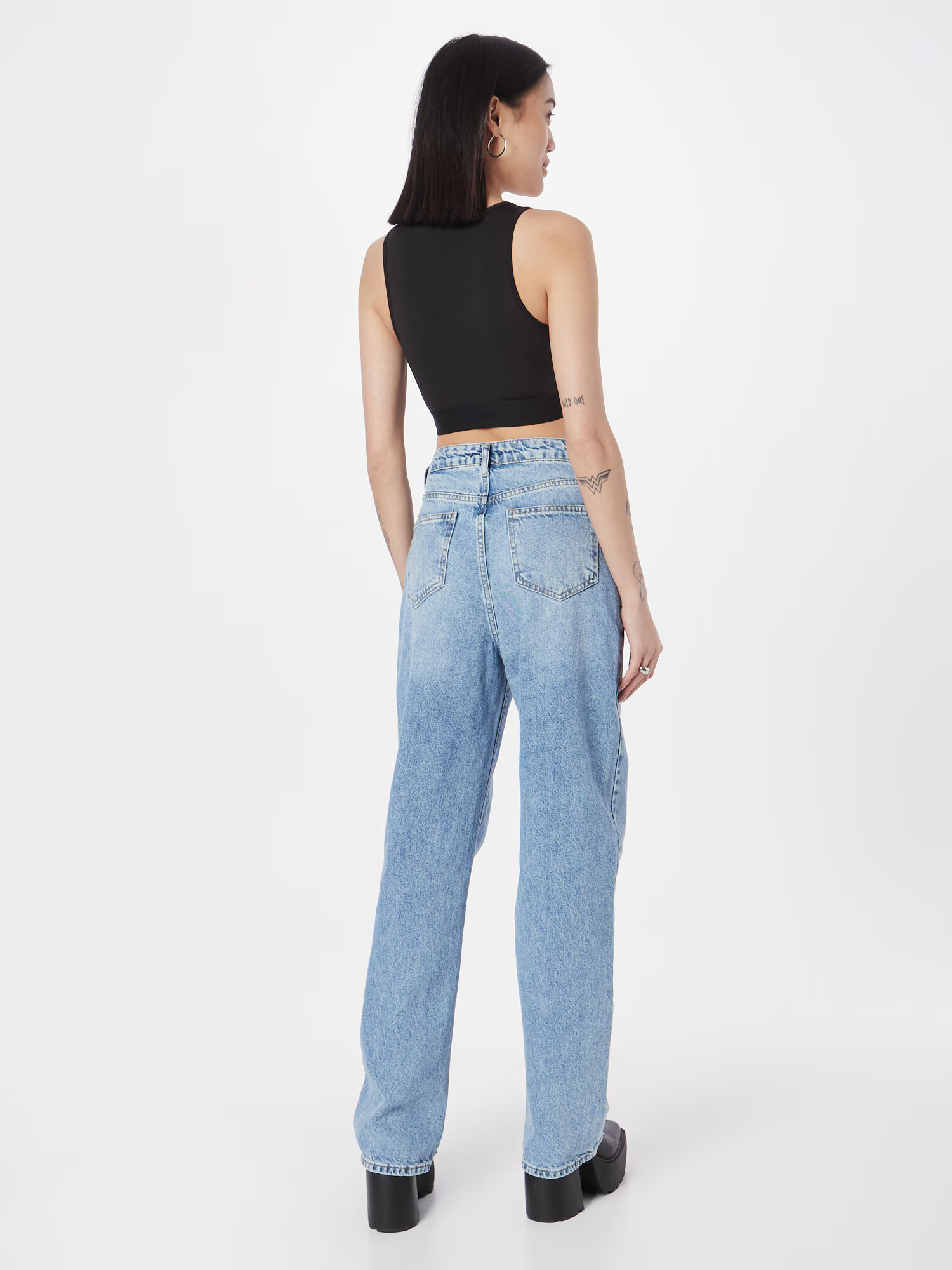 Trendyol Jeans albastru - Pled.ro