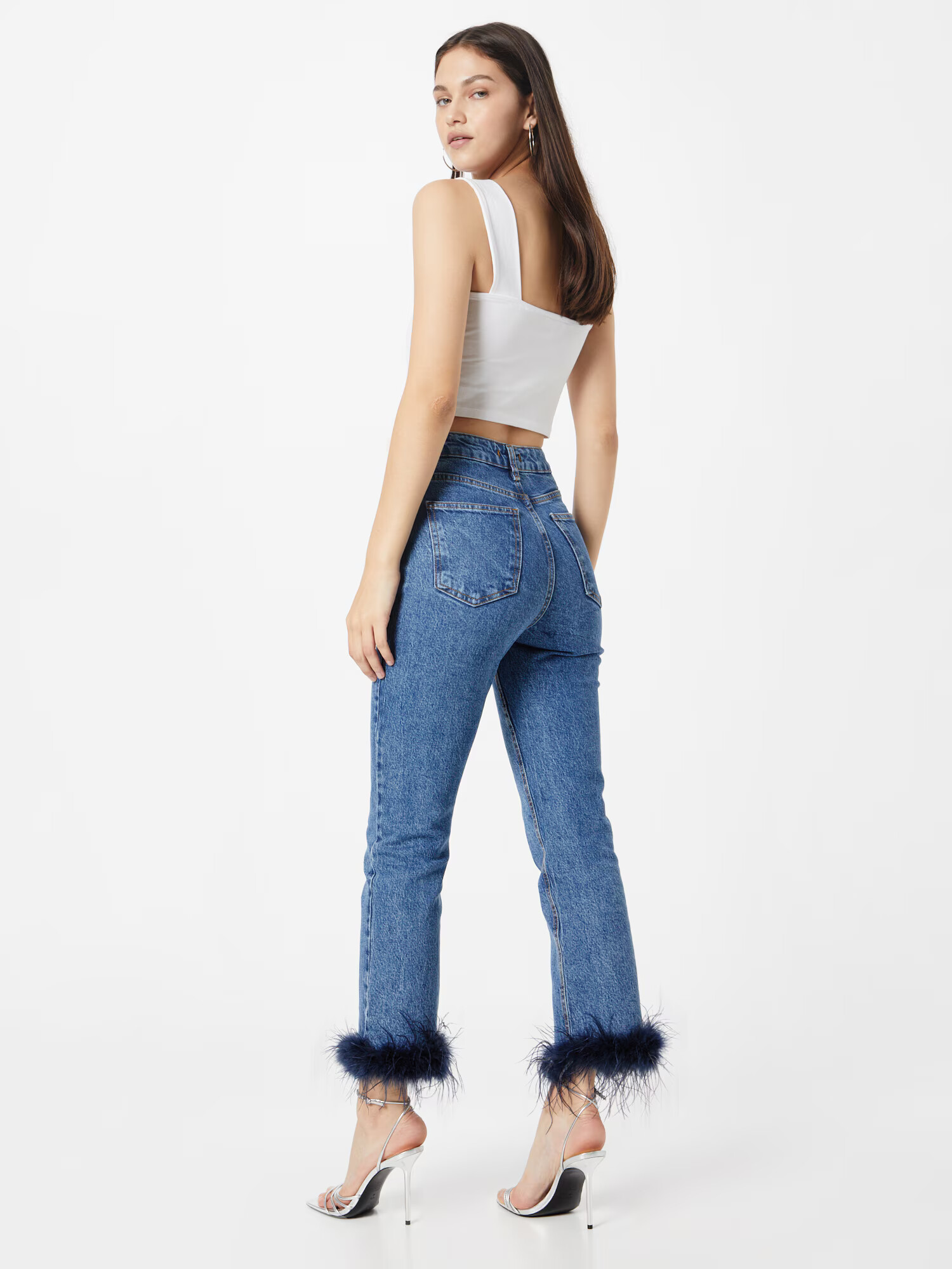 Trendyol Jeans albastru - Pled.ro