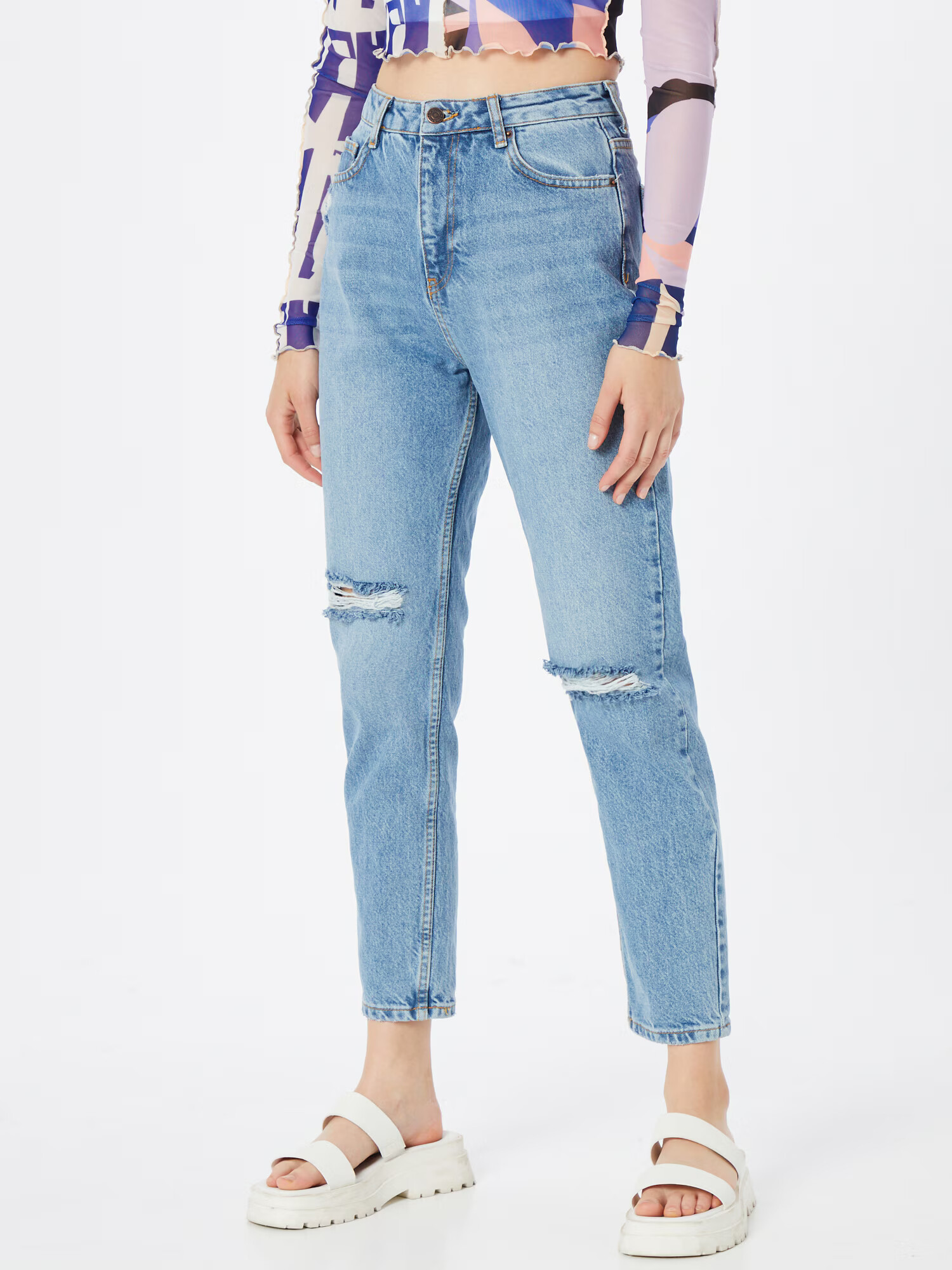 Trendyol Jeans albastru denim - Pled.ro