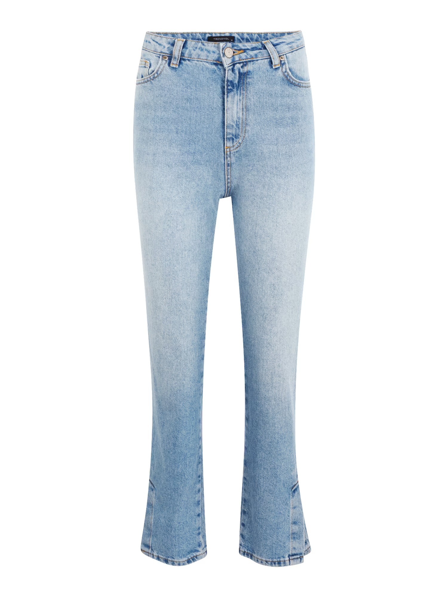 Trendyol Jeans albastru deschis - Pled.ro