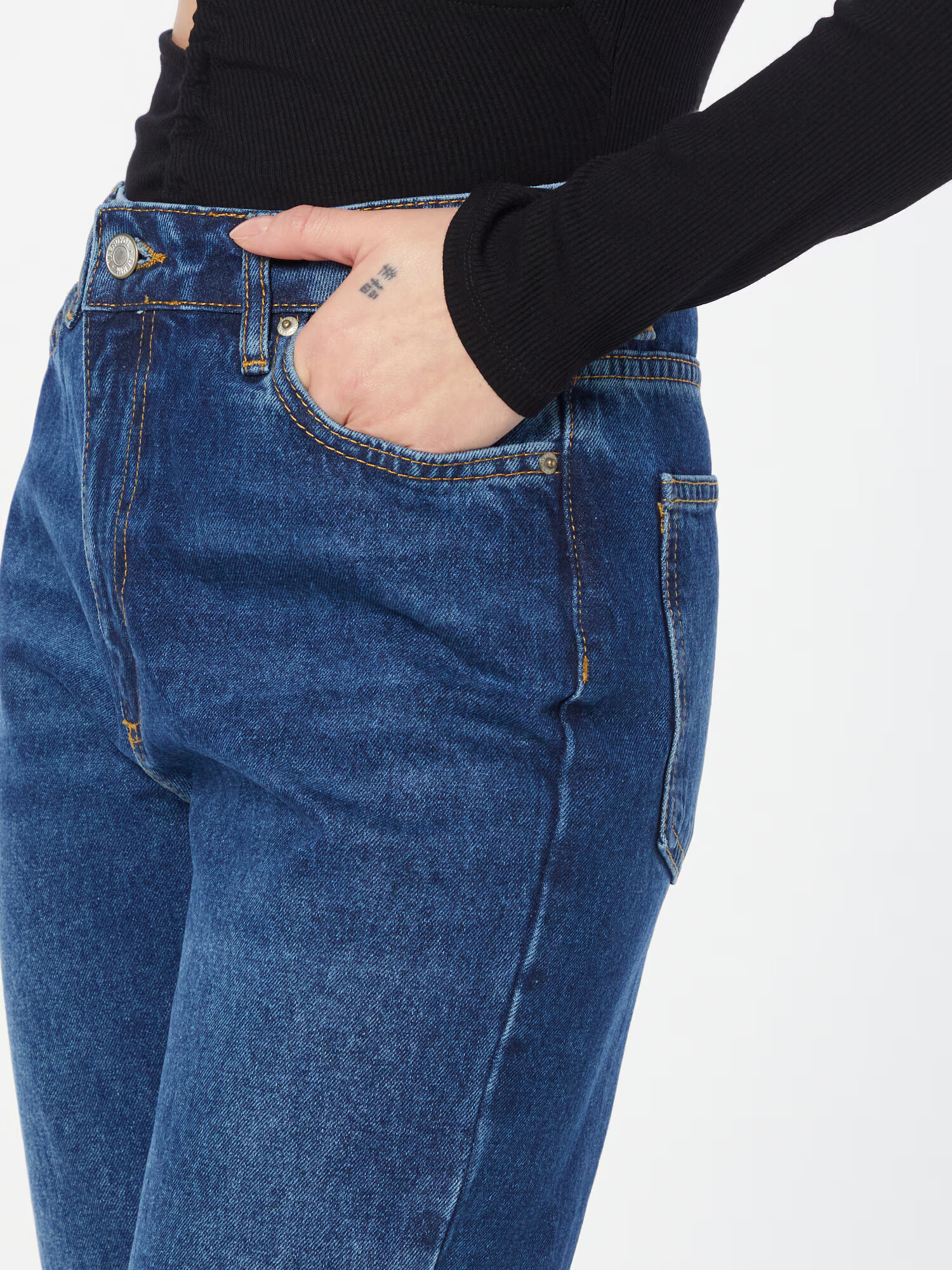 Trendyol Jeans albastru denim - Pled.ro