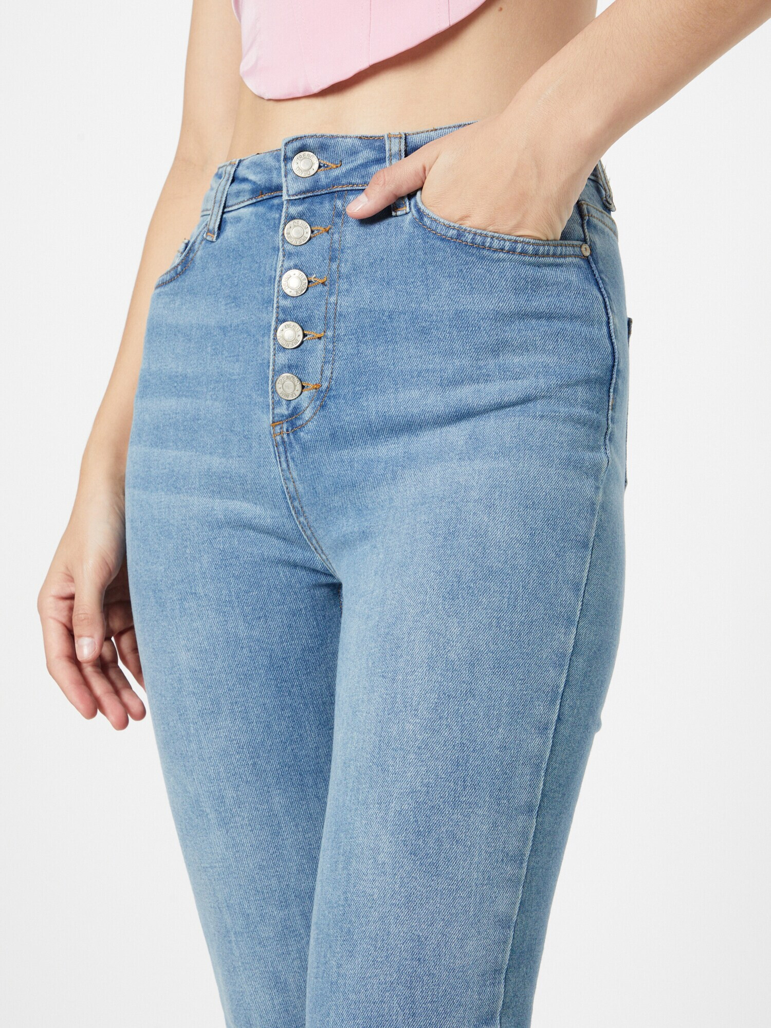 Trendyol Jeans albastru denim - Pled.ro