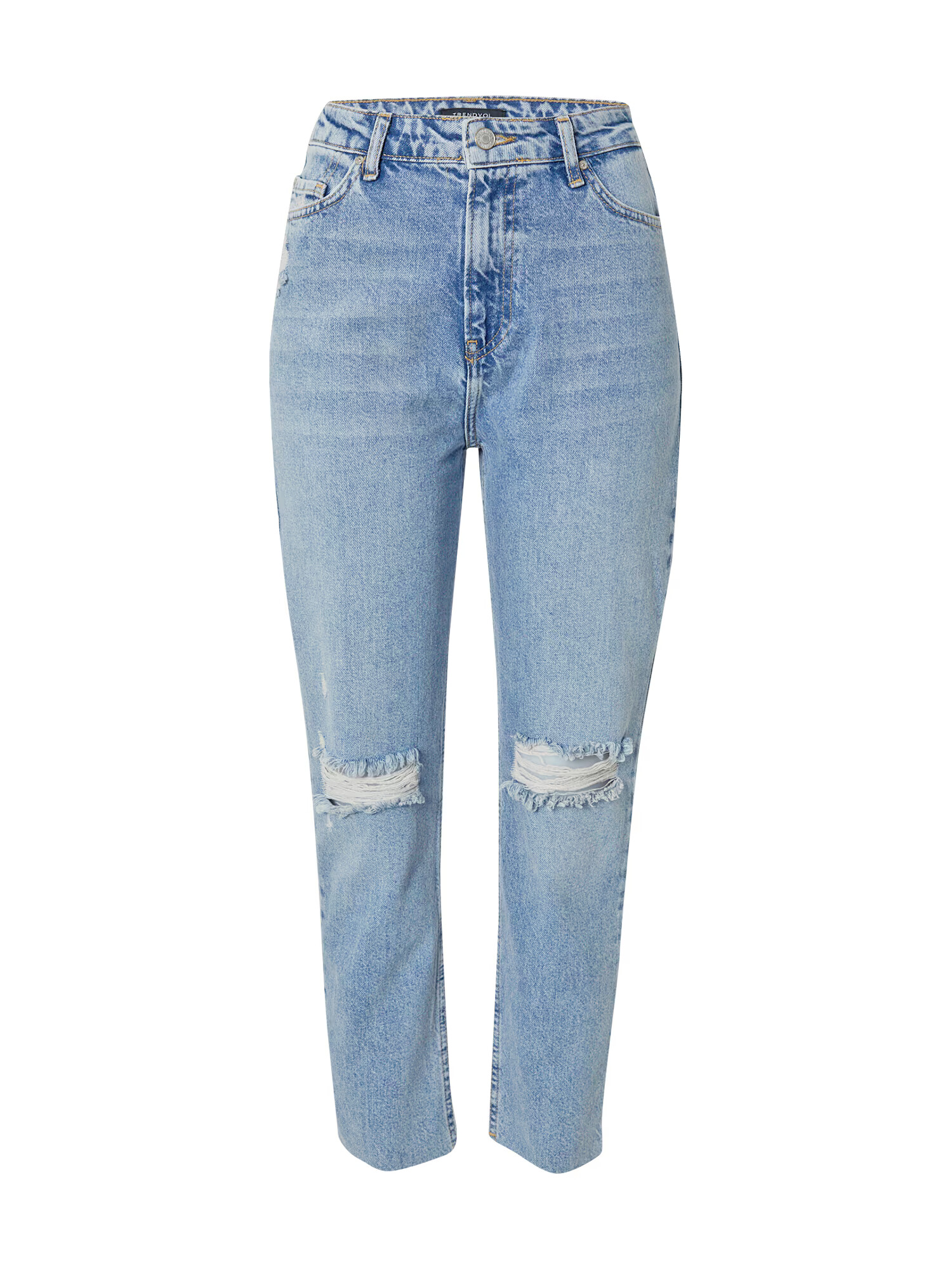 Trendyol Jeans albastru deschis - Pled.ro