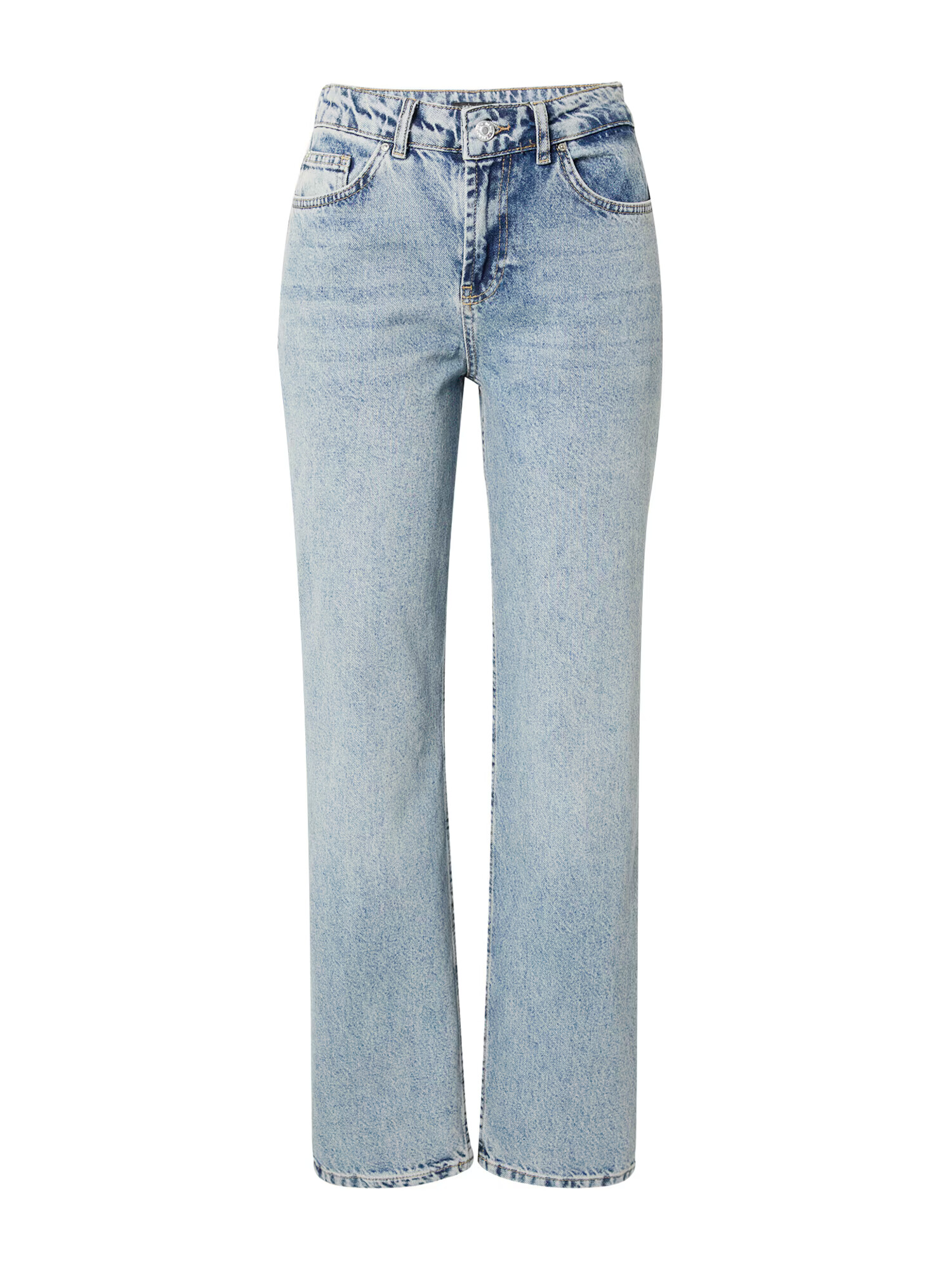 Trendyol Jeans albastru deschis - Pled.ro