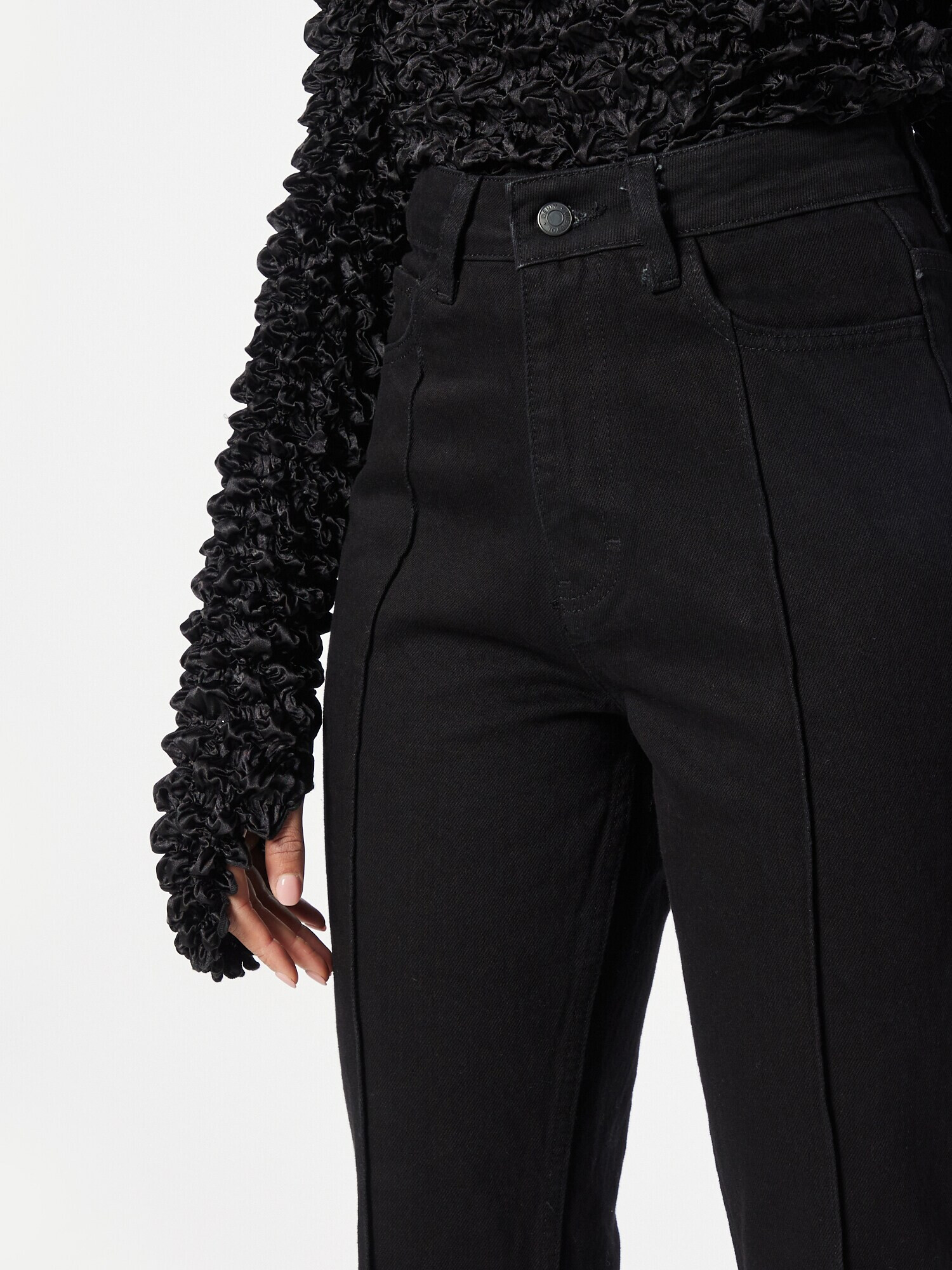 Trendyol Jeans negru denim - Pled.ro