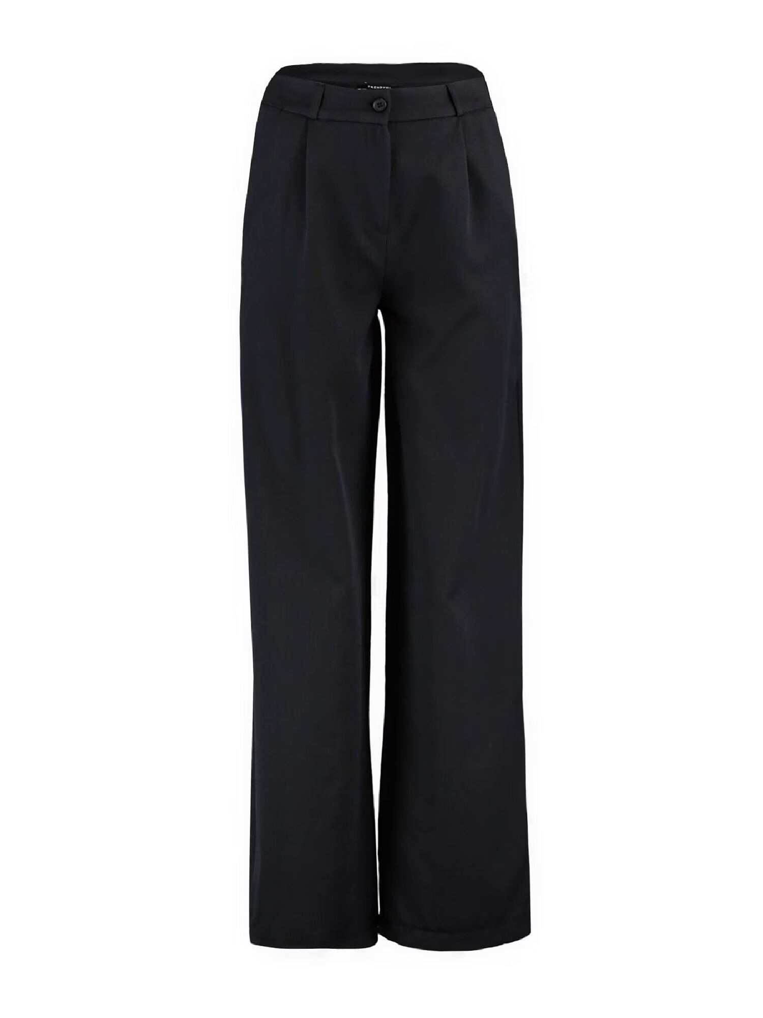 Trendyol Pantaloni cutați negru - Pled.ro