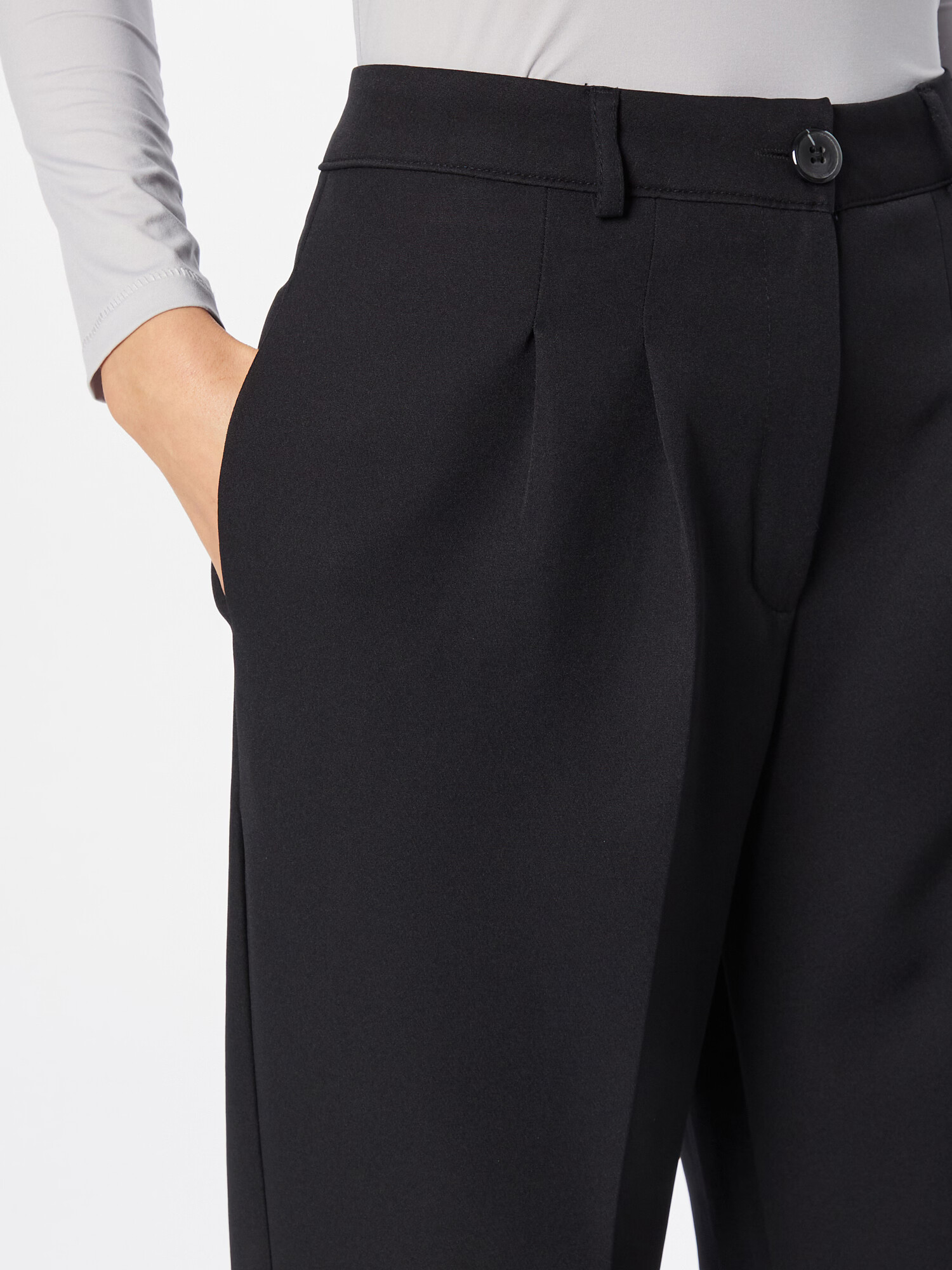 Trendyol Pantaloni cutați negru - Pled.ro