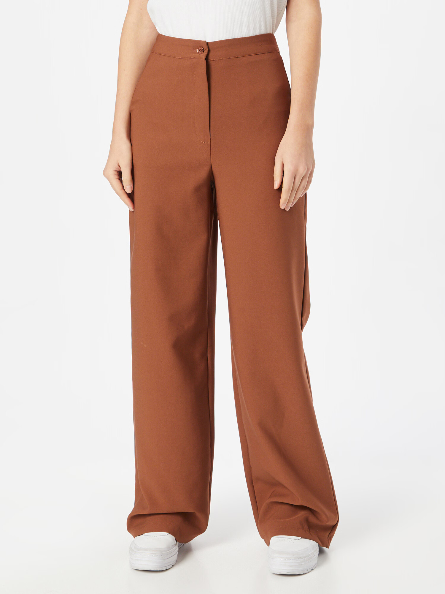 Trendyol Pantaloni maro caramel - Pled.ro