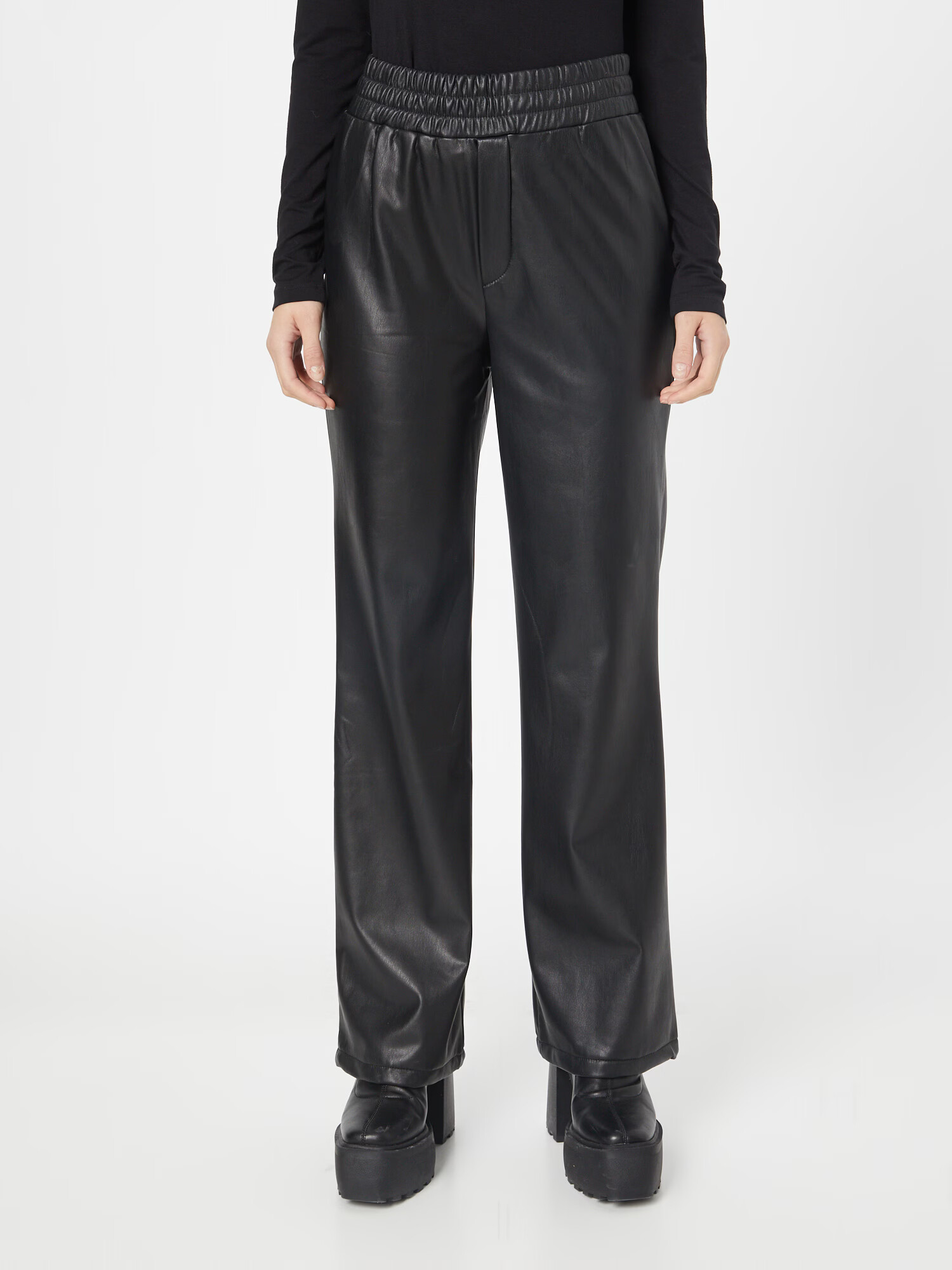 Trendyol Pantaloni negru - Pled.ro