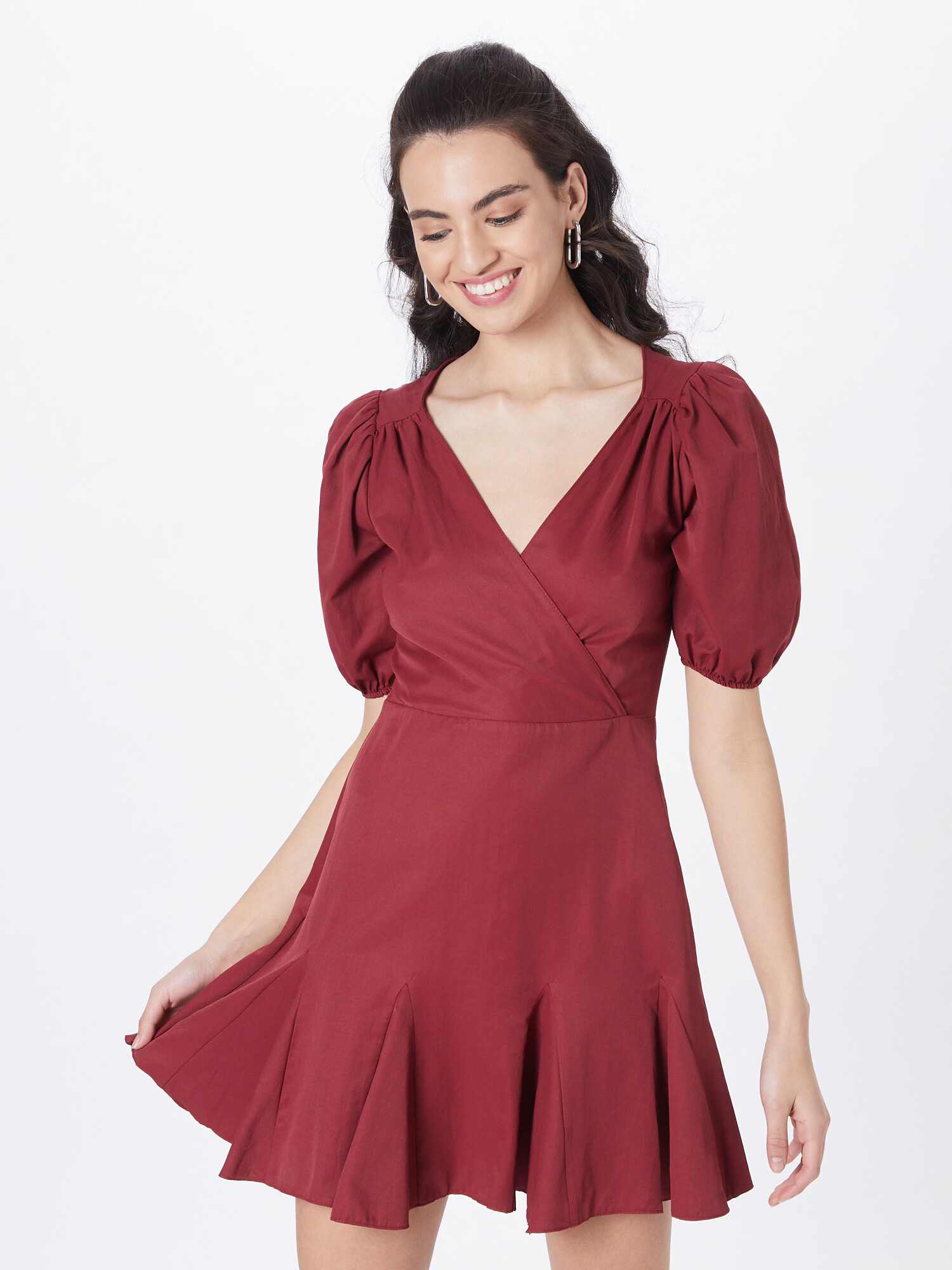 Trendyol Rochie roșu bordeaux - Pled.ro