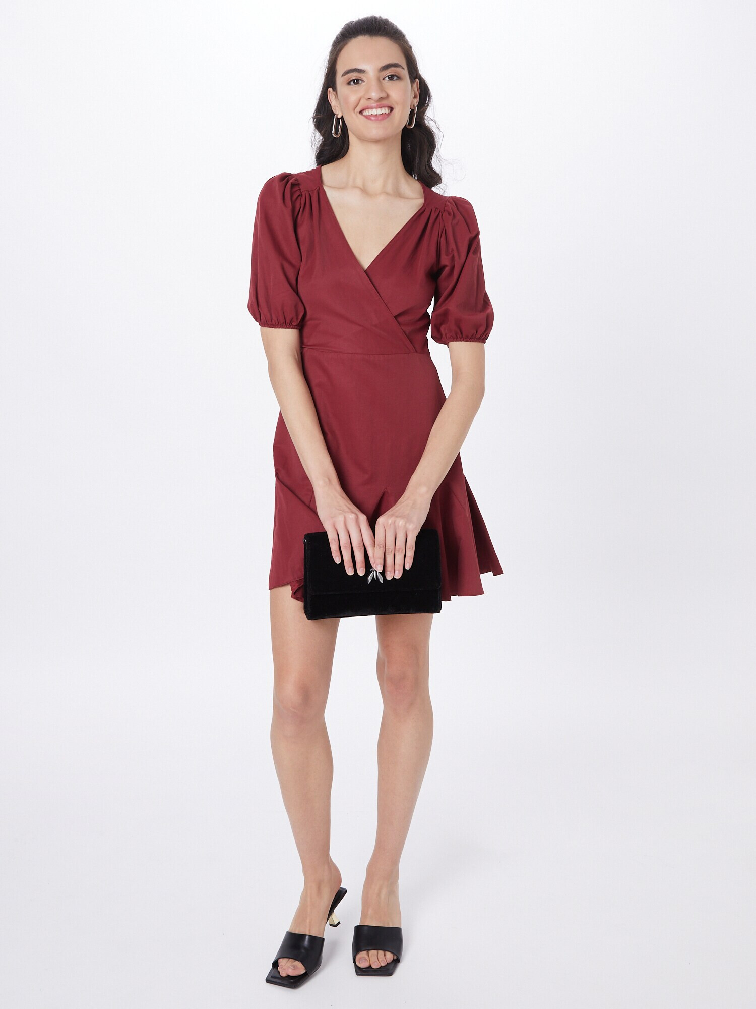 Trendyol Rochie roșu bordeaux - Pled.ro