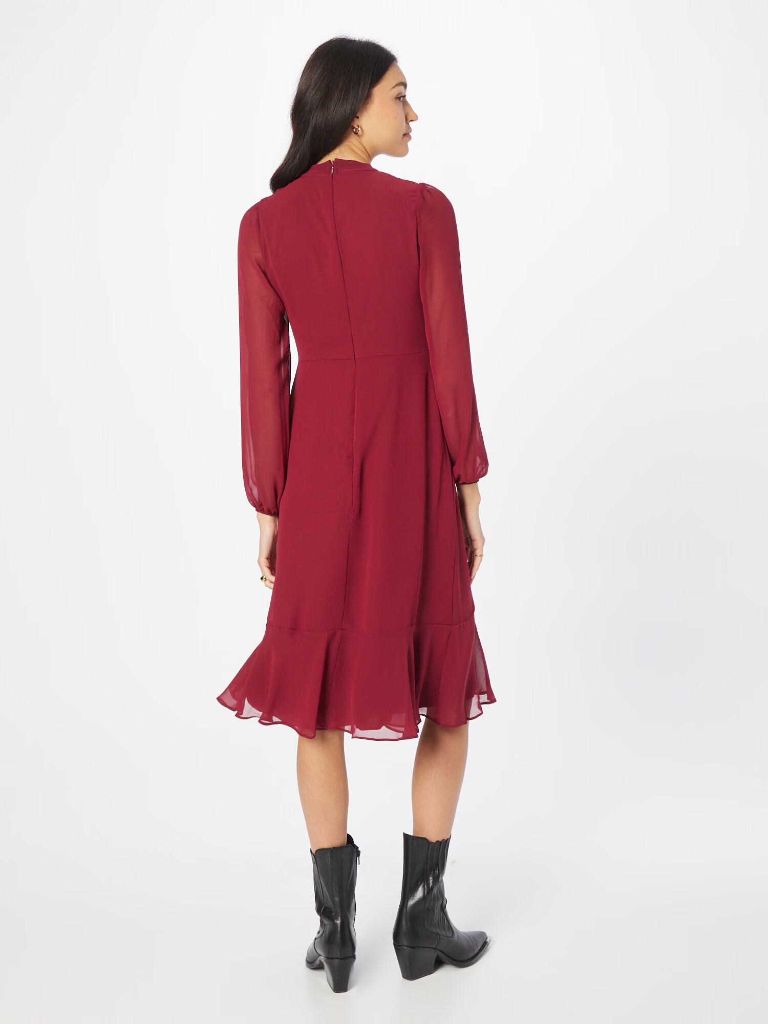 Trendyol Rochie roșu burgundy - Pled.ro