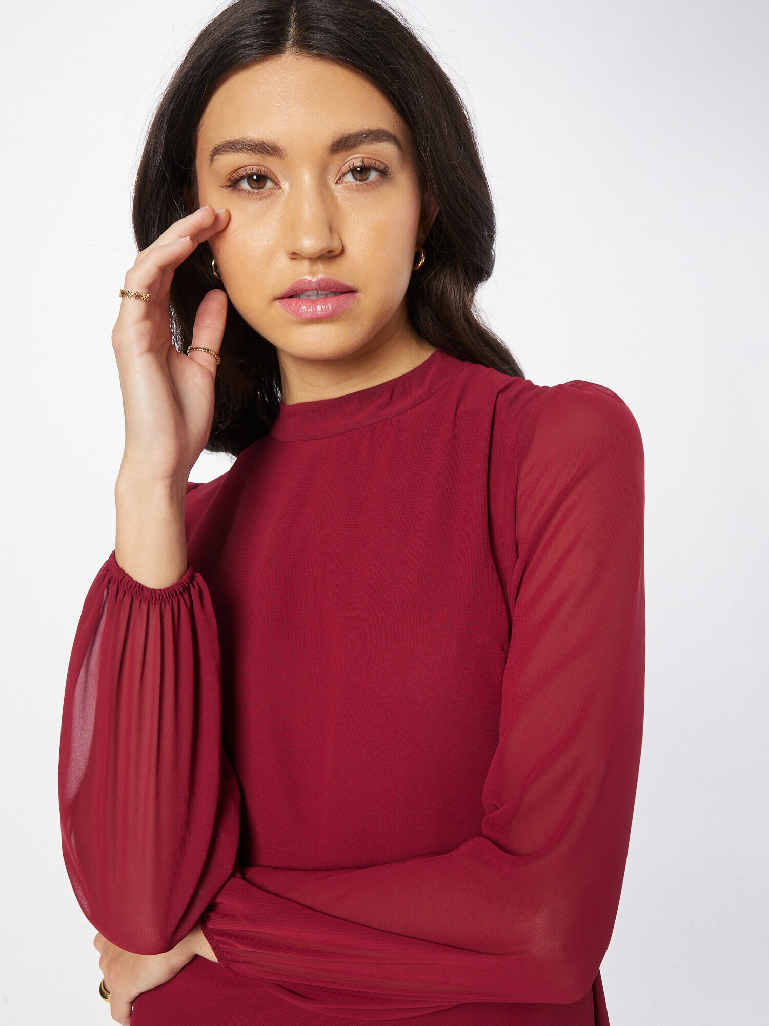 Trendyol Rochie roșu burgundy - Pled.ro