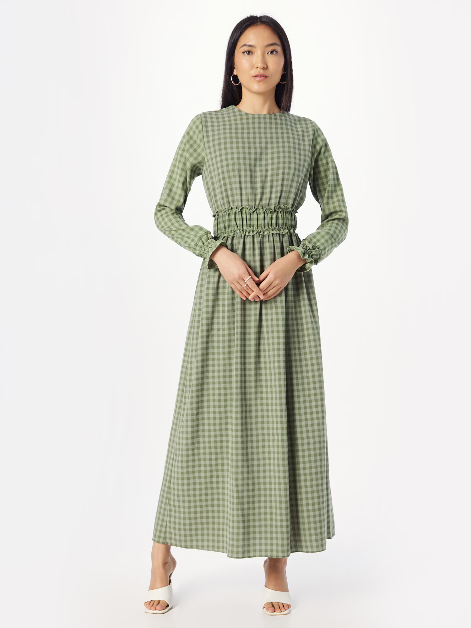 Trendyol Rochie tip bluză verde / verde pastel - Pled.ro