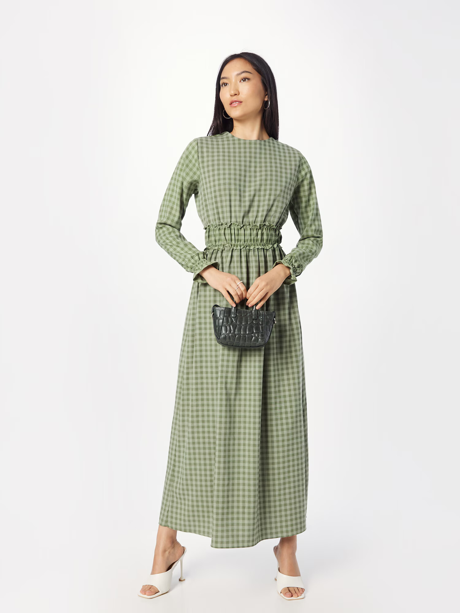 Trendyol Rochie tip bluză verde / verde pastel - Pled.ro