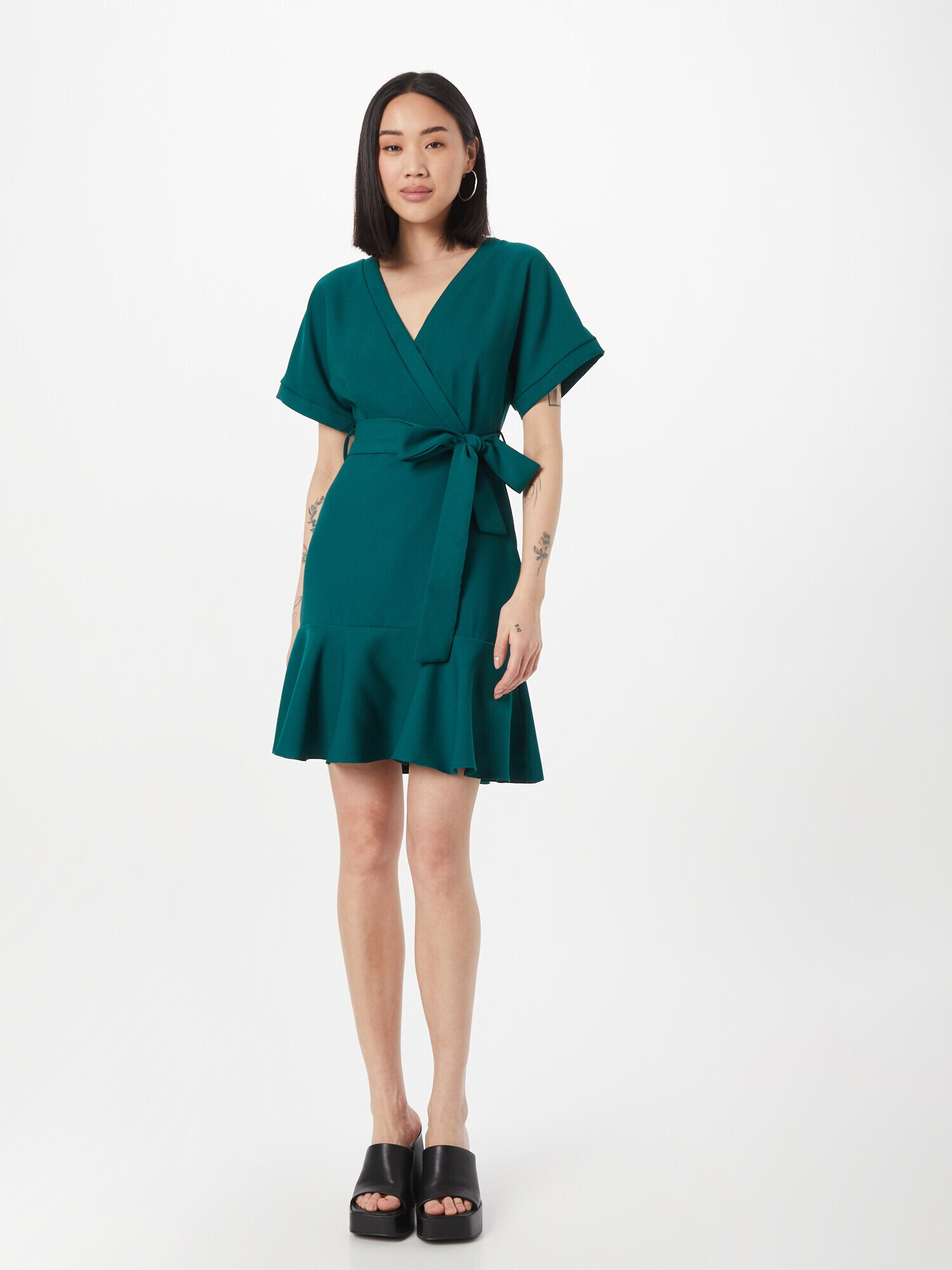 Trendyol Rochie verde smarald - Pled.ro