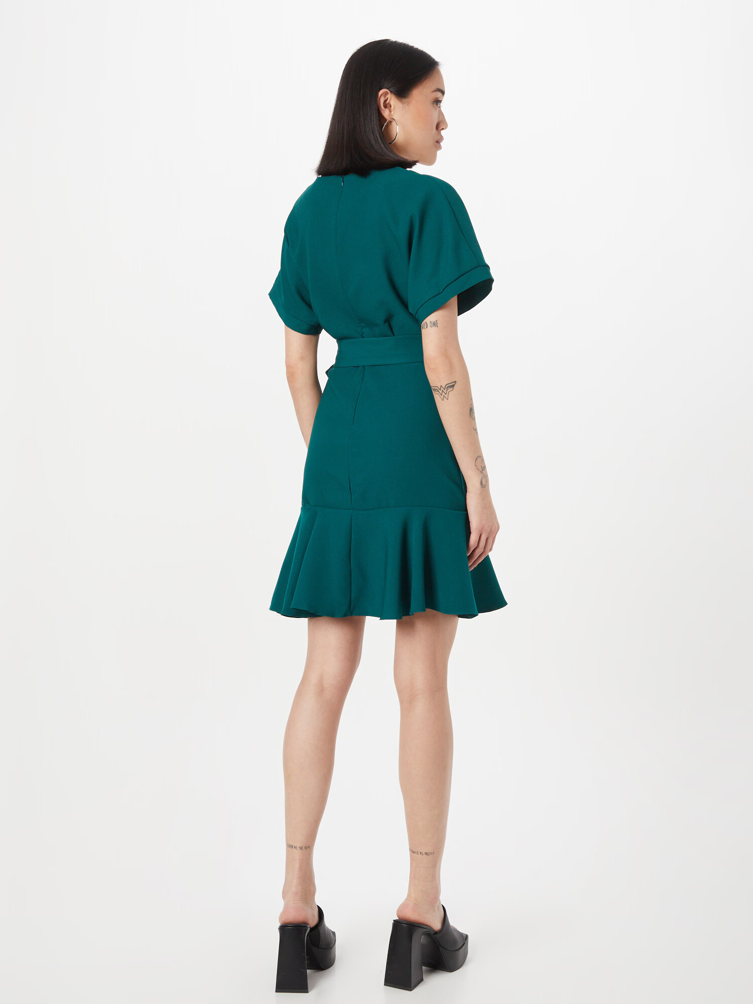 Trendyol Rochie verde smarald - Pled.ro