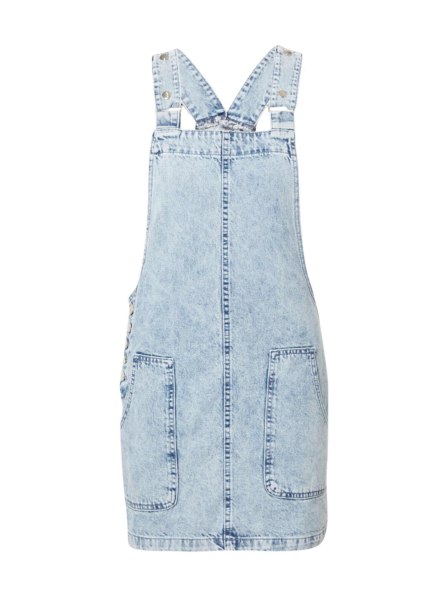 Trendyol Salopetă rochie scurtă albastru denim - Pled.ro