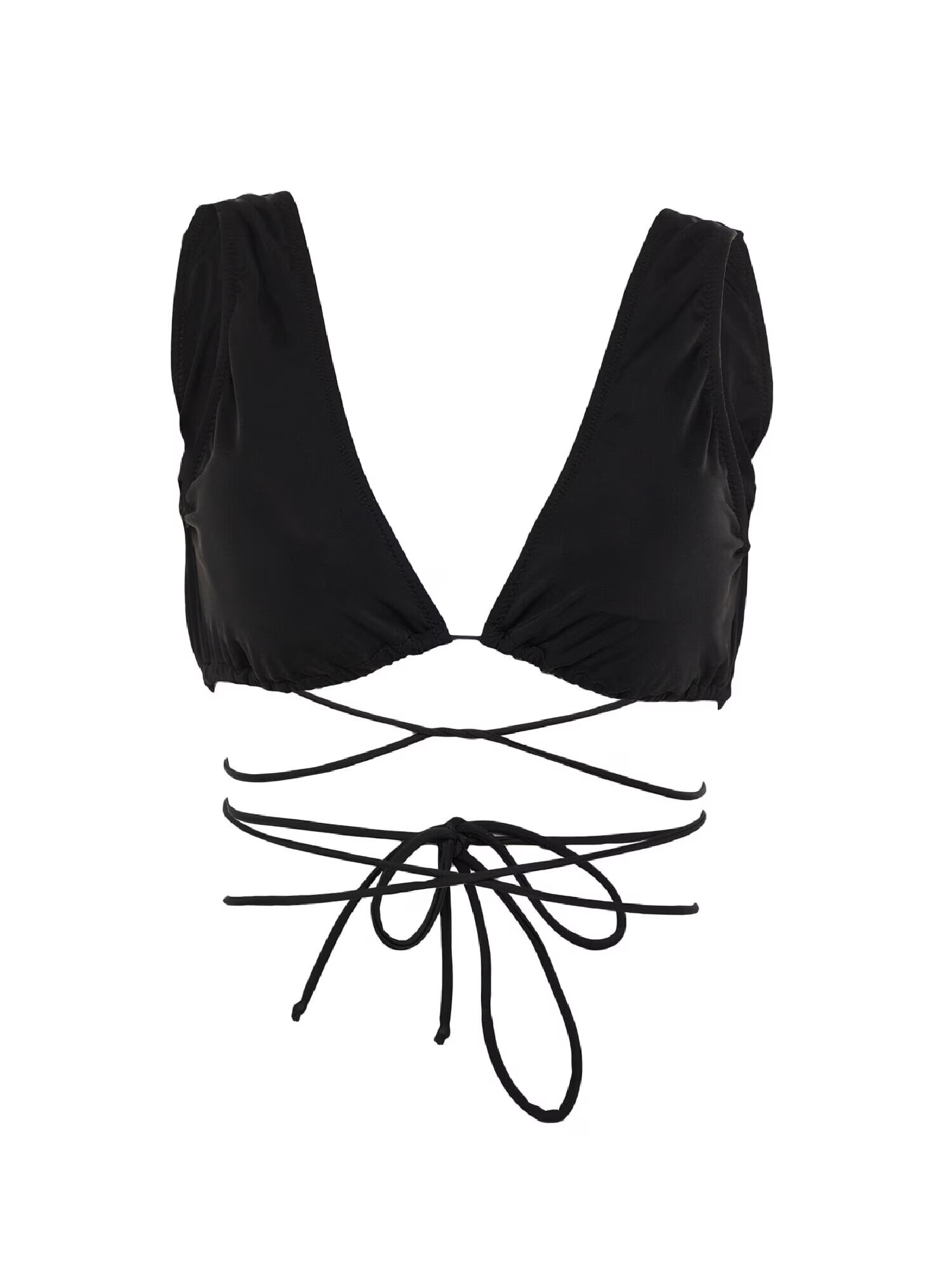 Trendyol Sutien costum de baie negru - Pled.ro