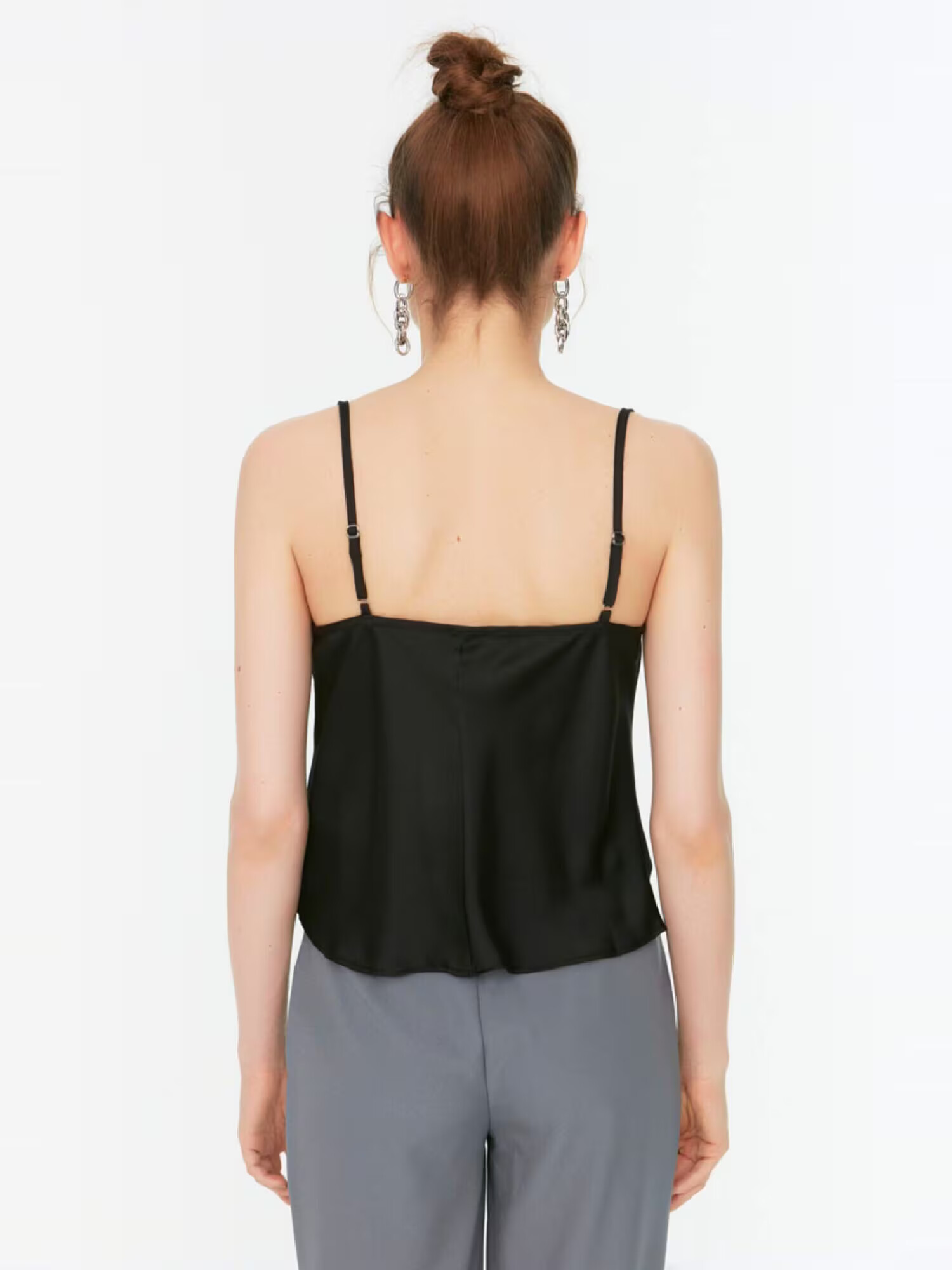 Trendyol Top negru - Pled.ro