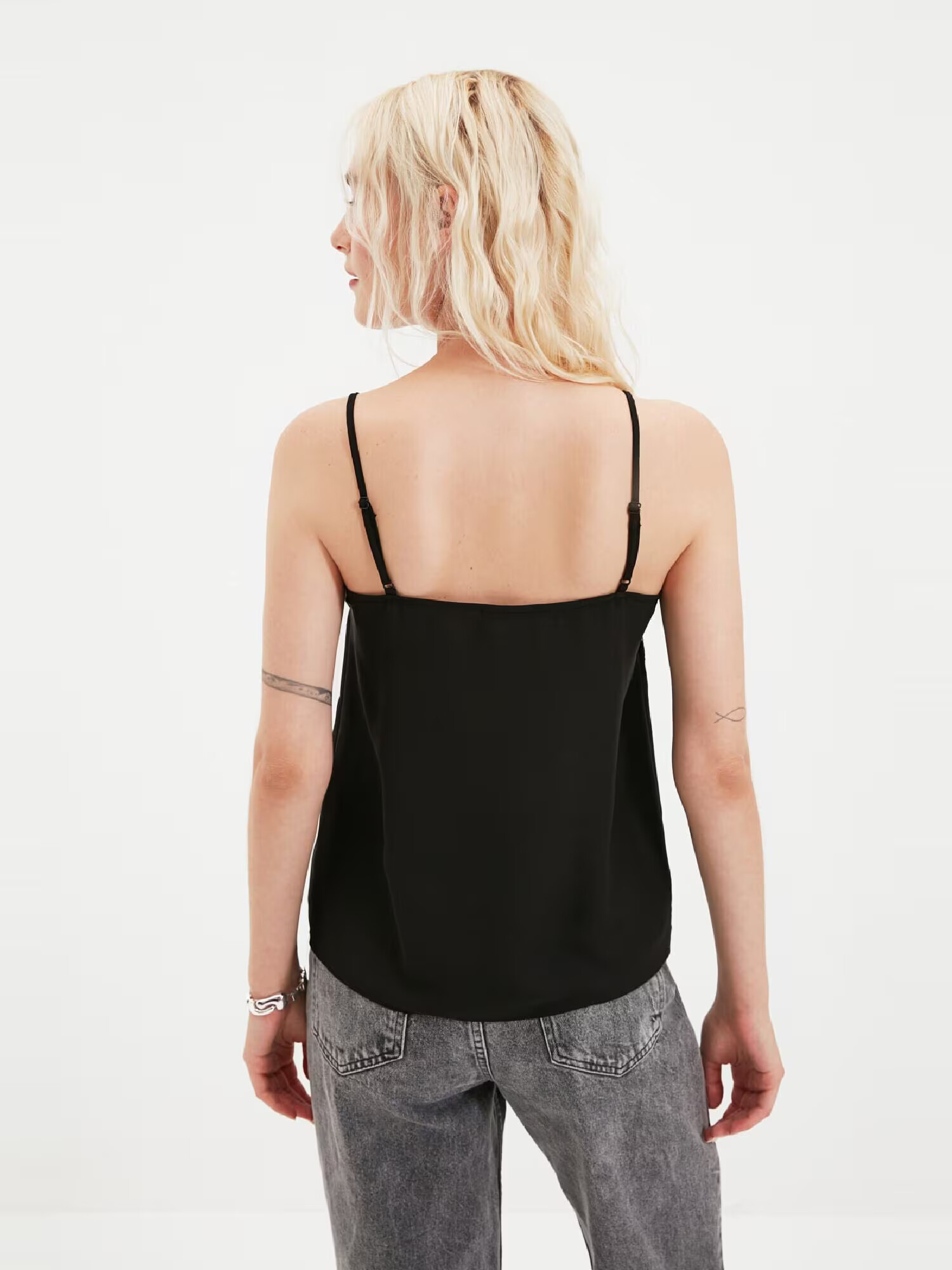 Trendyol Top negru - Pled.ro