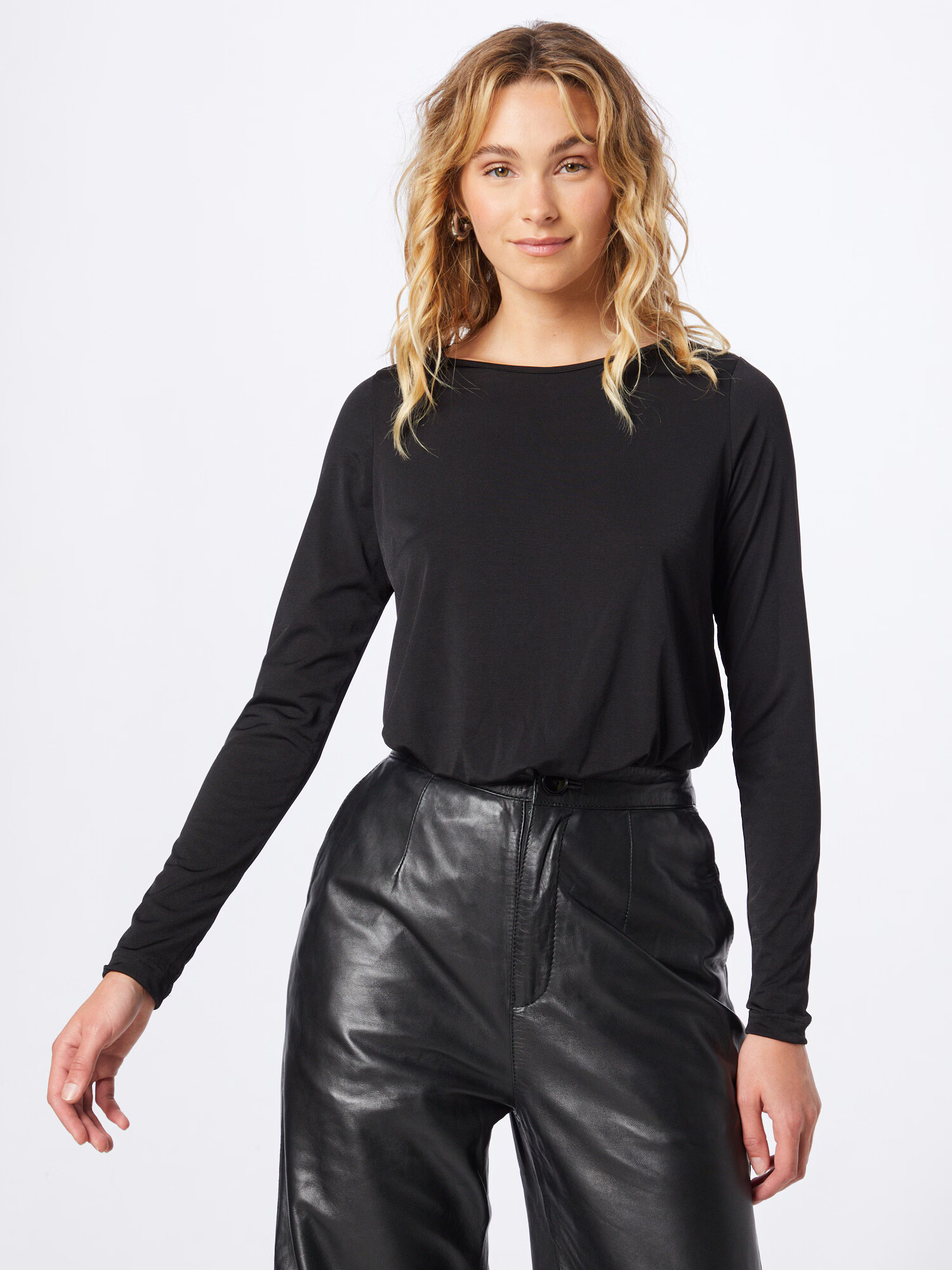 Trendyol Tricou body negru - Pled.ro