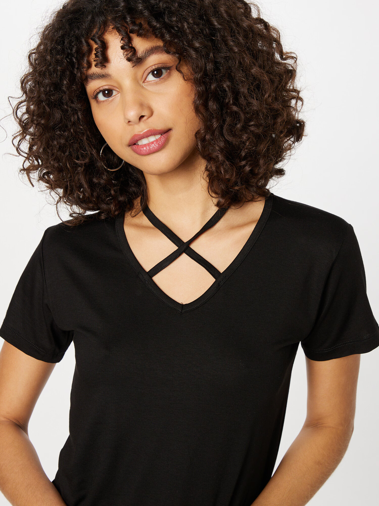 Trendyol Tricou negru - Pled.ro