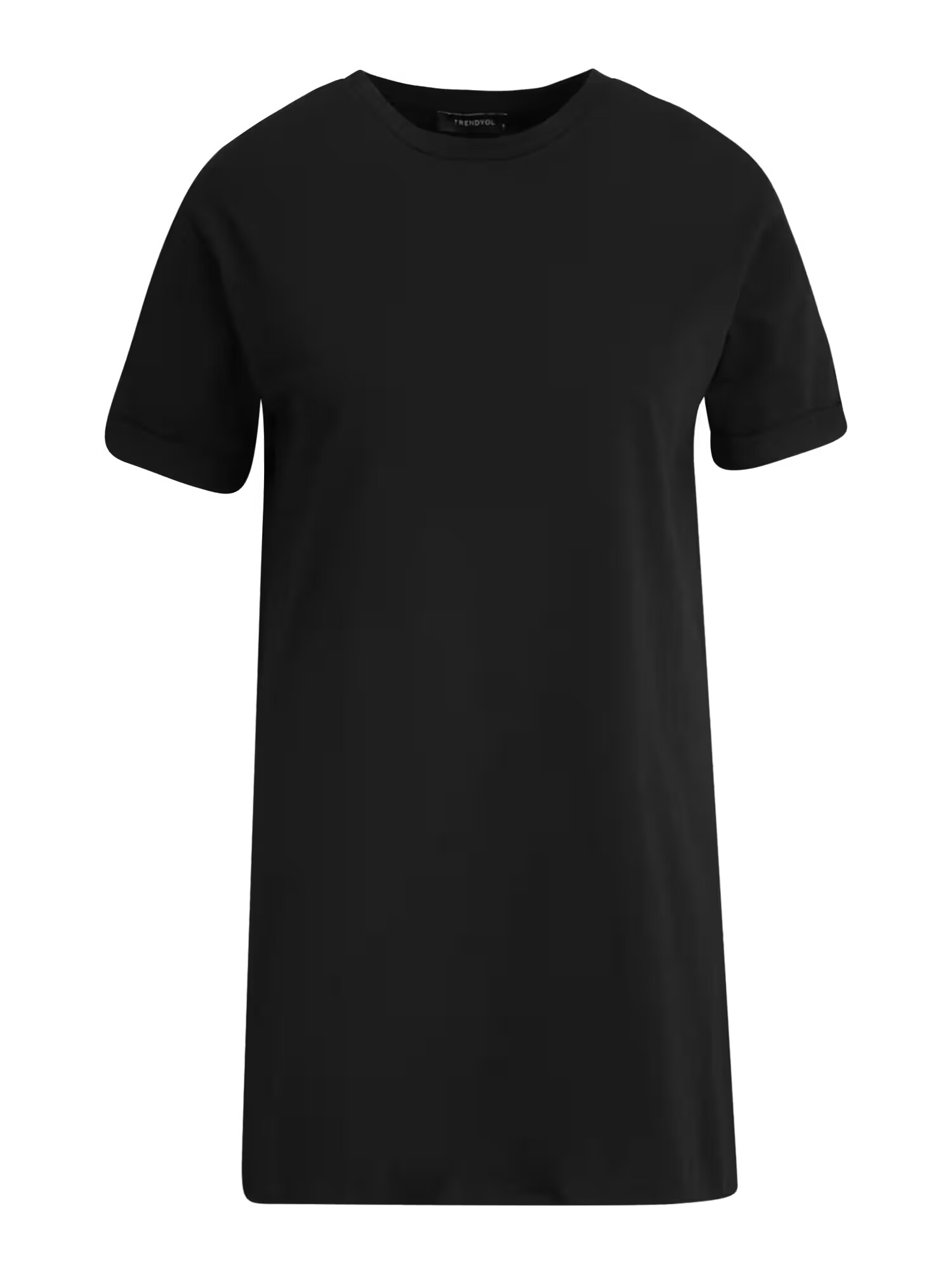 Trendyol Tricou negru / alb - Pled.ro