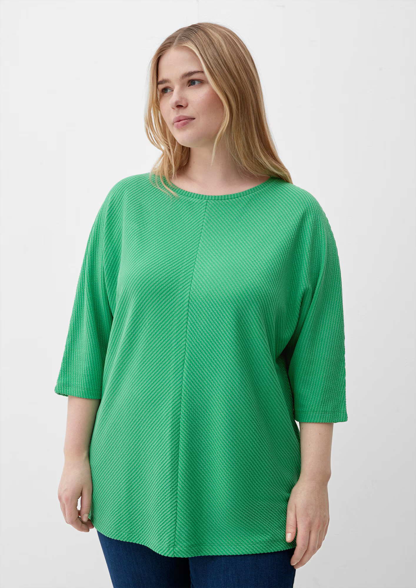 TRIANGLE Tricou verde jad - Pled.ro