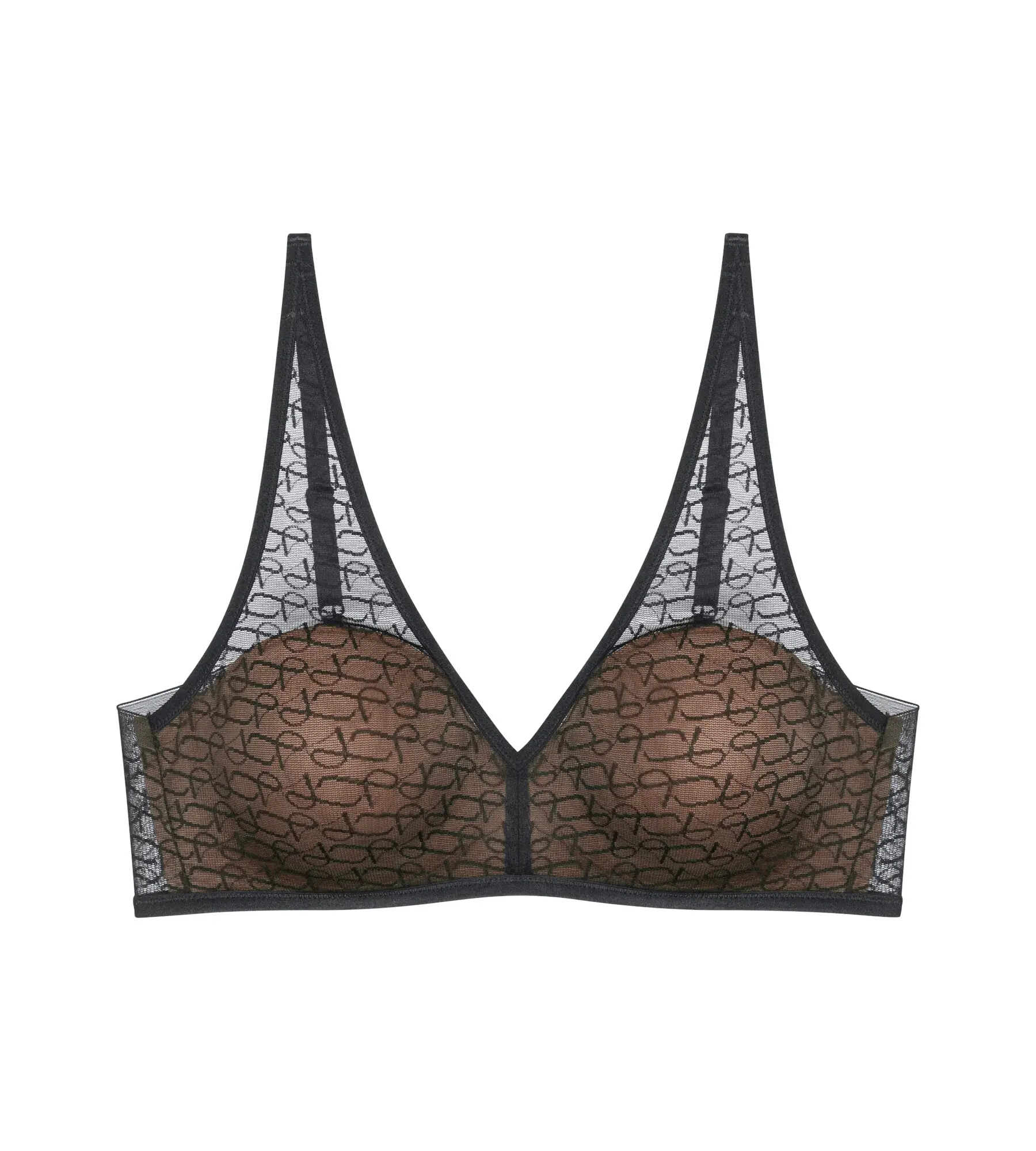 TRIUMPH Sutien 'Signature Sheer' bej / negru - Pled.ro