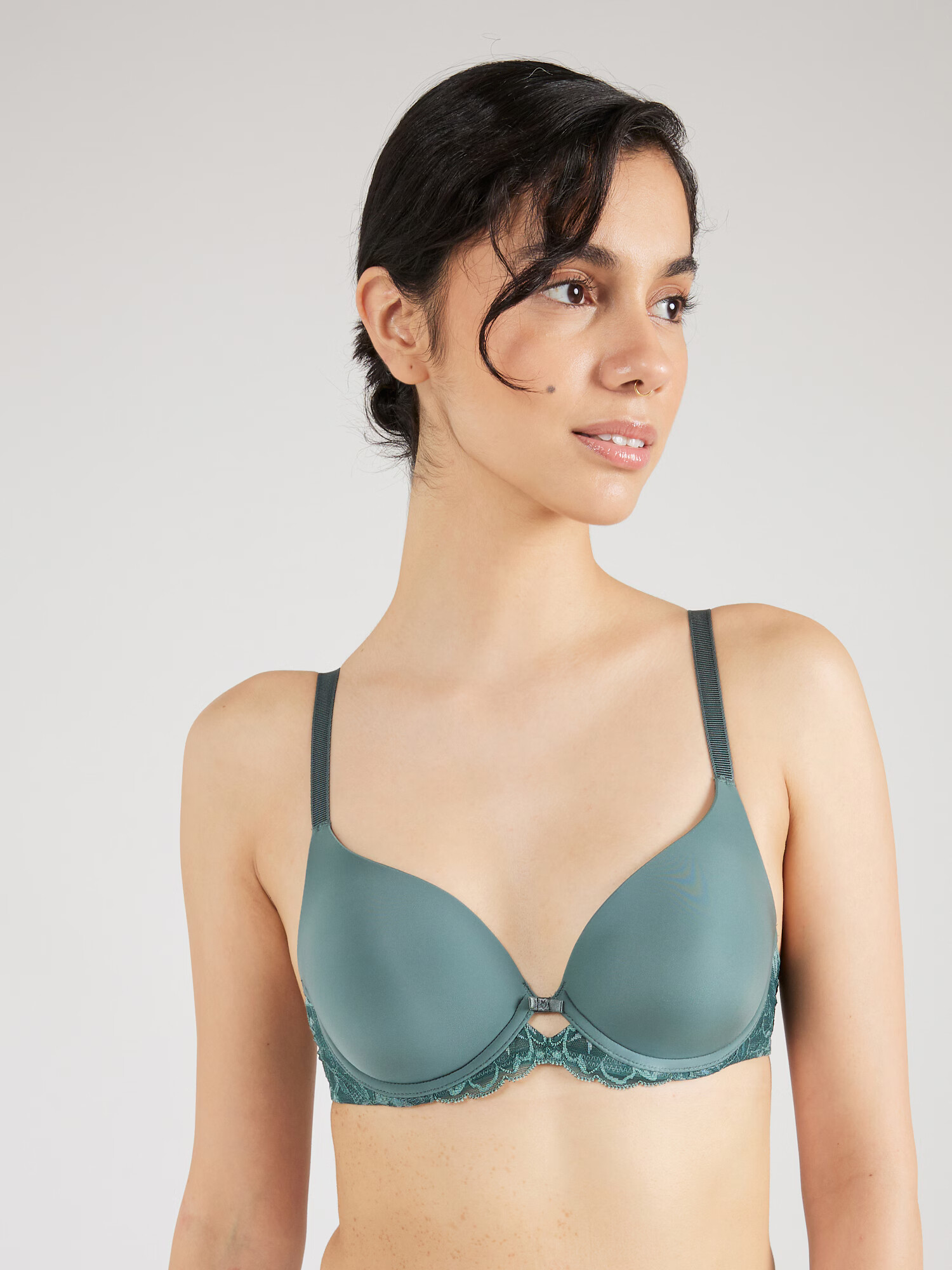 TRIUMPH Sutien 'Amourette Charm T' verde petrol - Pled.ro