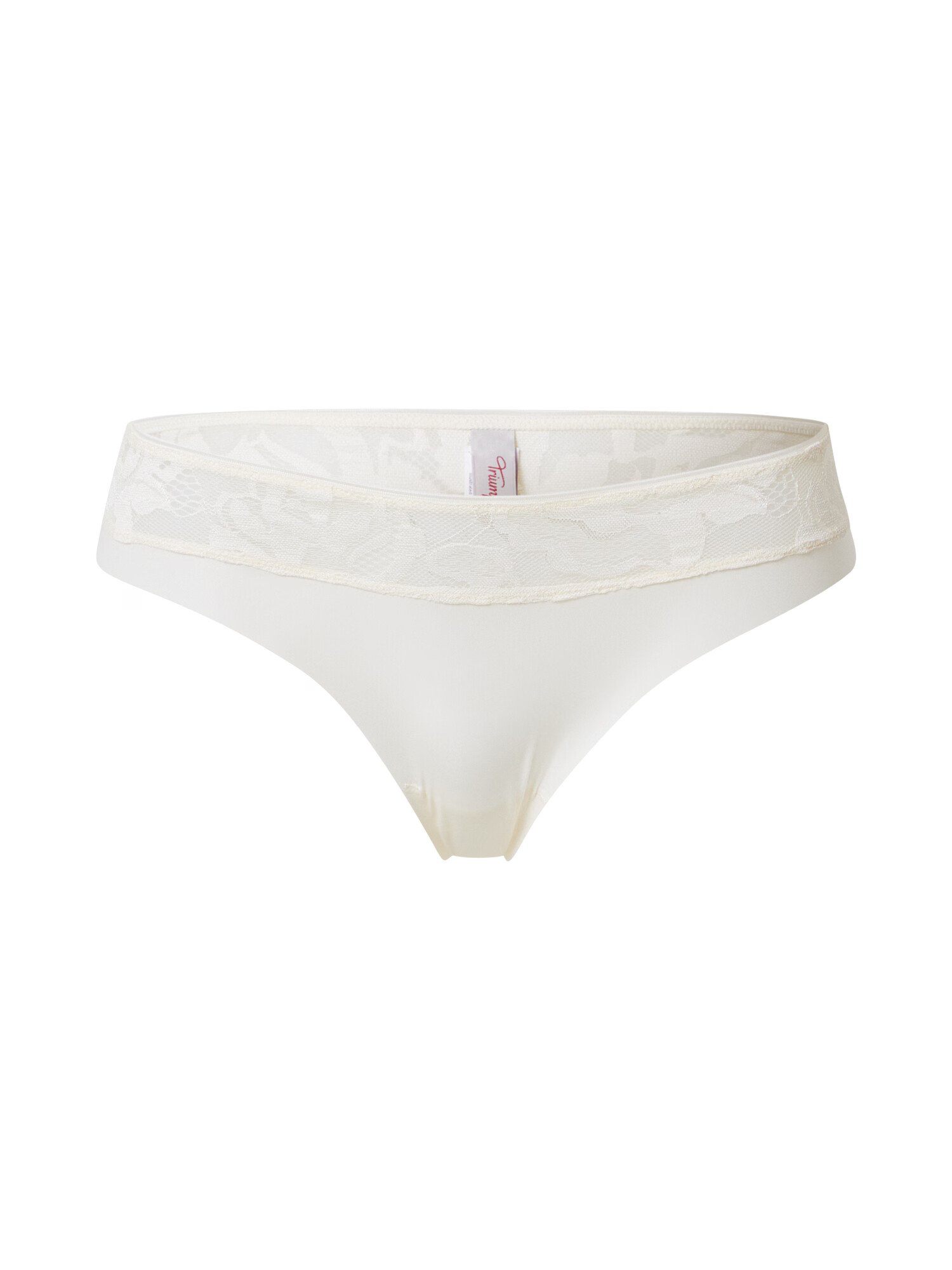 TRIUMPH Tanga 'Illustrated Rose' alb - Pled.ro