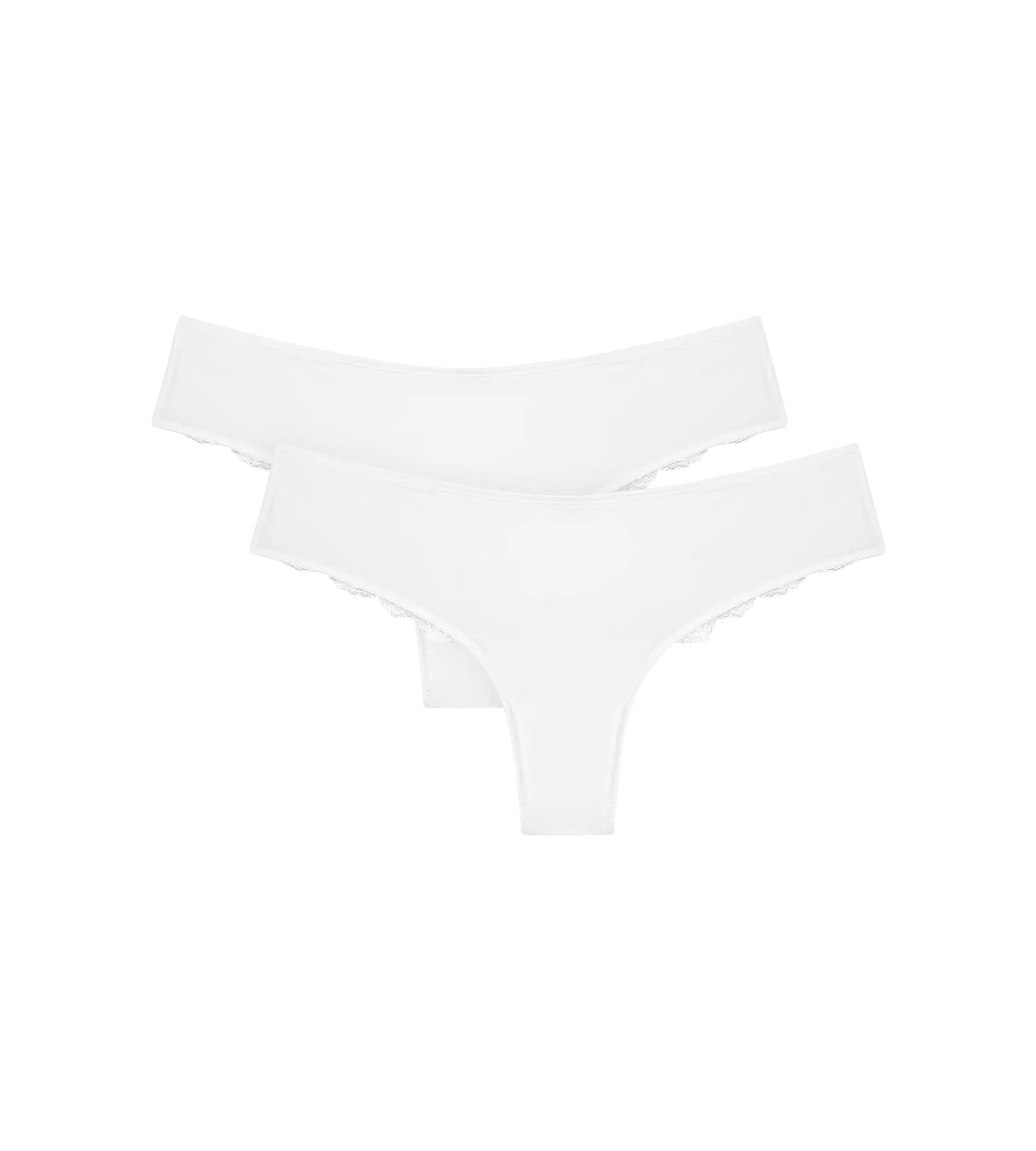 TRIUMPH Tanga 'Lovely' alb murdar - Pled.ro