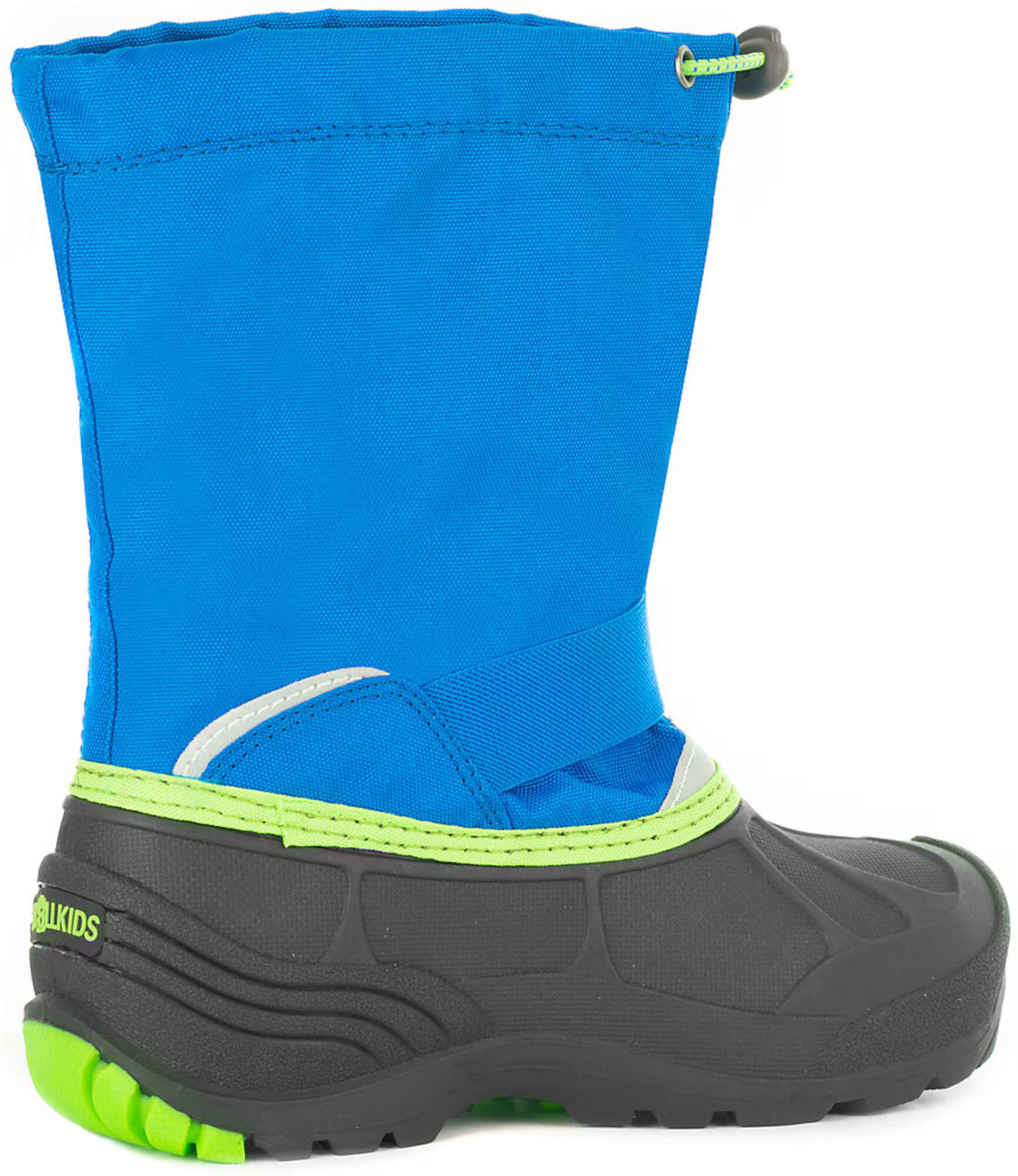 TROLLKIDS Botine 'Telemark' albastru / verde neon / negru - Pled.ro