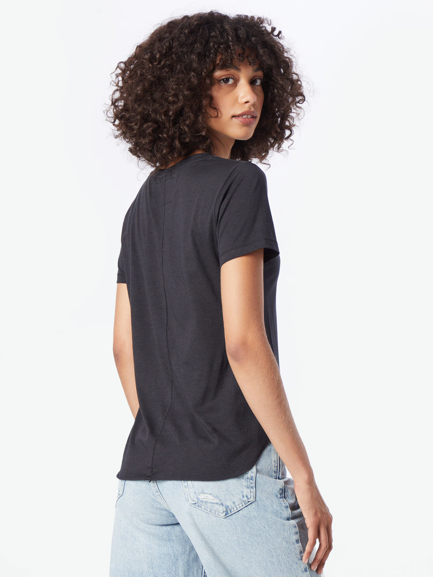 True Religion Tricou negru - Pled.ro